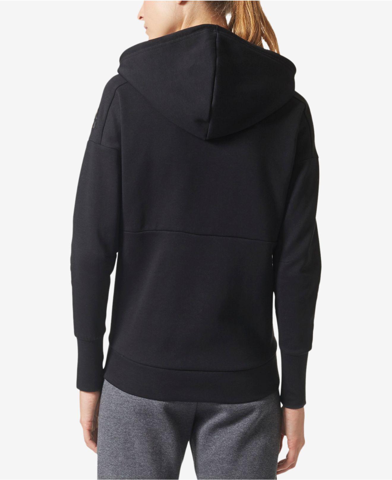 adidas stadium id relaxed zip hoodie