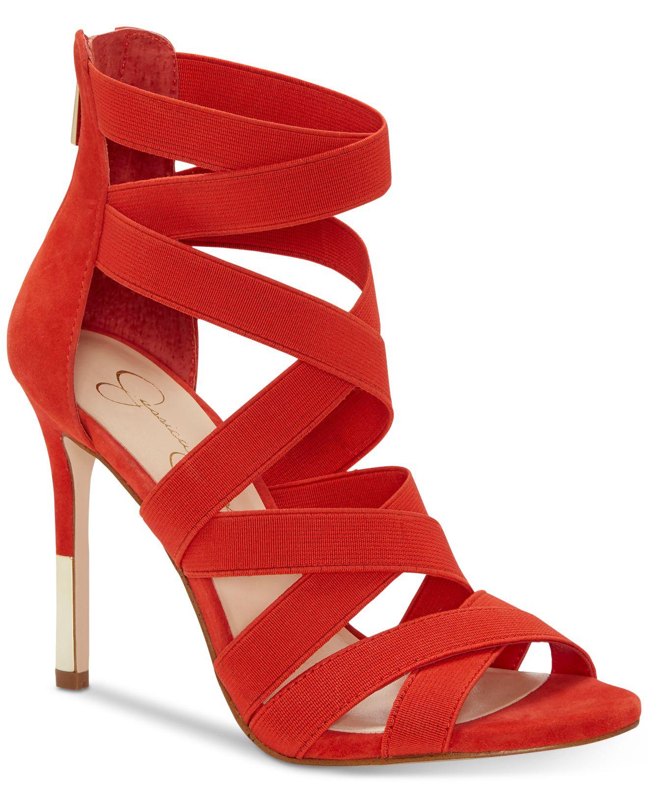 jessica simpson jyra strappy heels