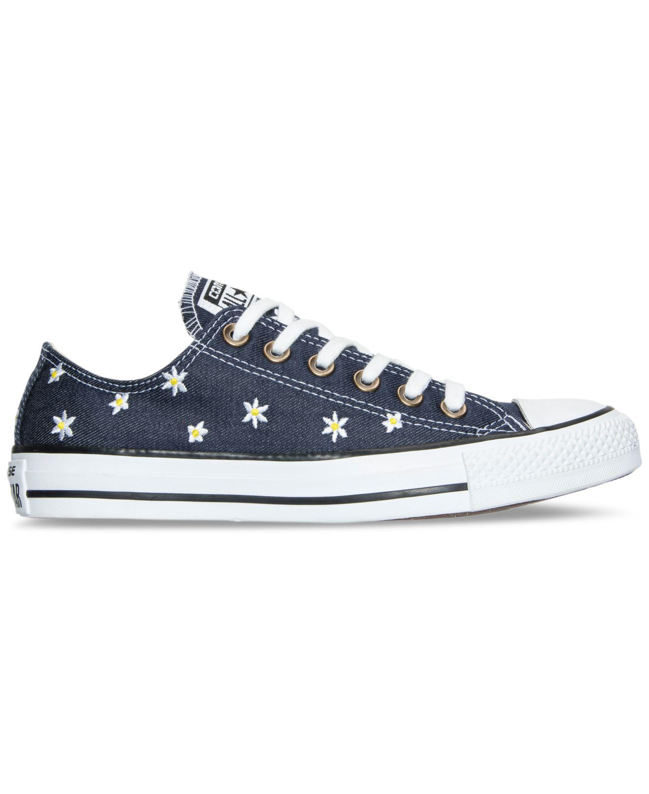 denim daisy converse
