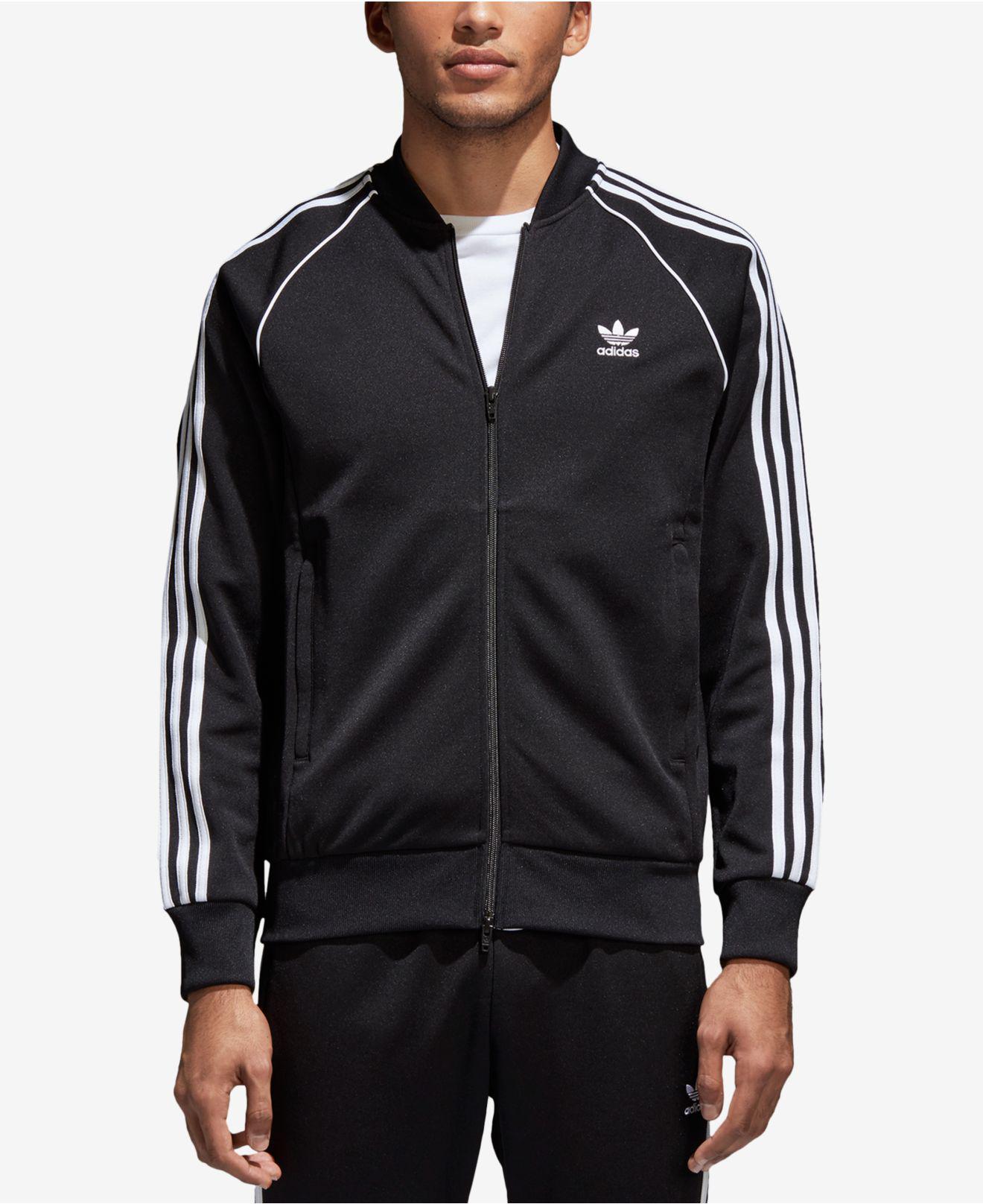 Lyst - Adidas Men's Originals Sst Track Jacket in Black for Men