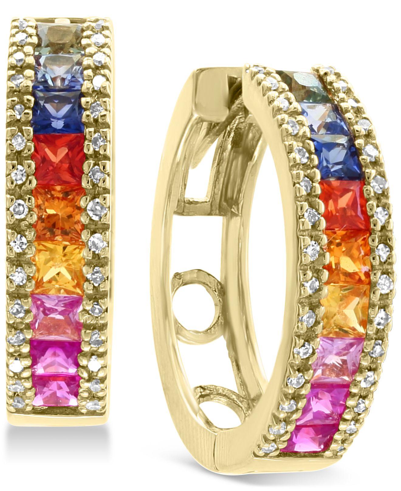Effy Effy® Multisapphire (23/8 Ct. T.w.) & Diamond (1/4