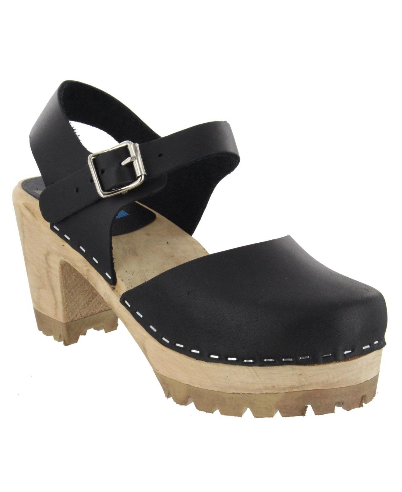 mia black clogs