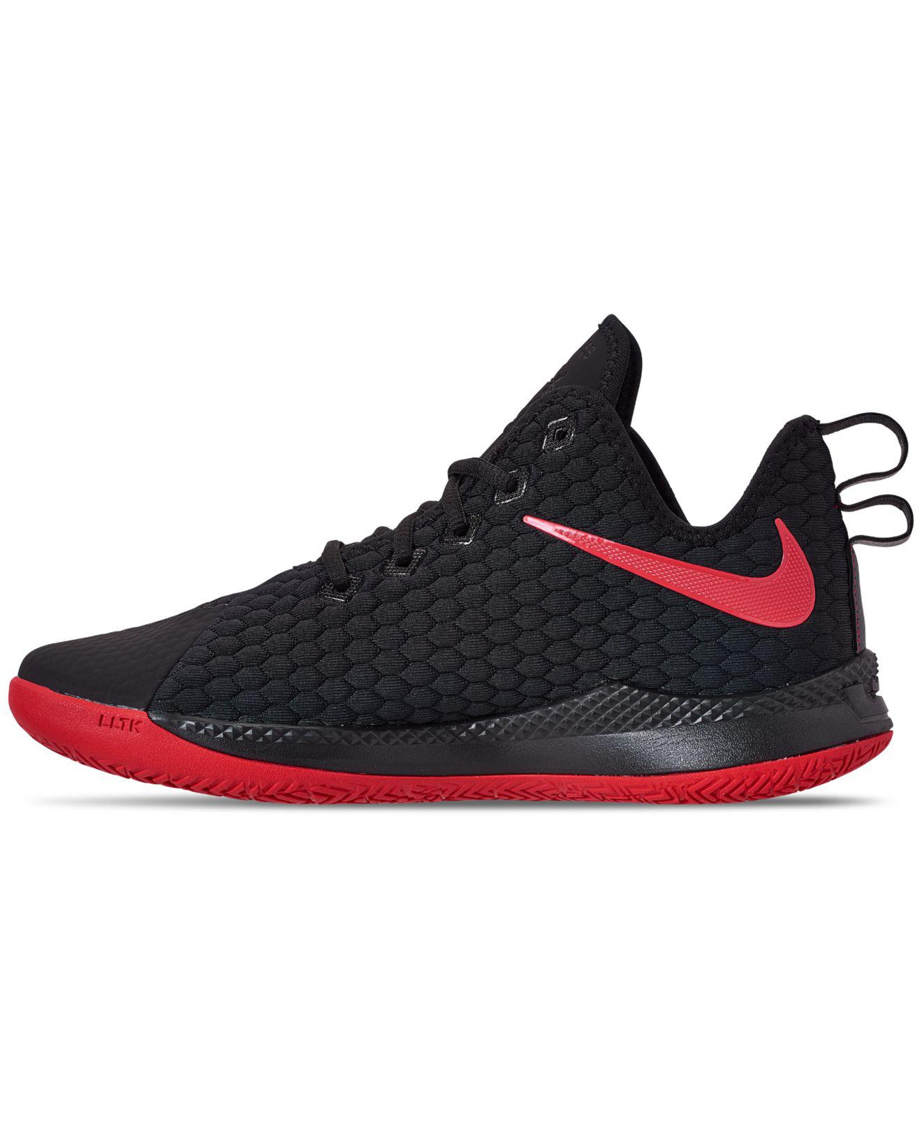 Nike Lebron Witness Iii Basketball Shoes in Black for Men | Lyst