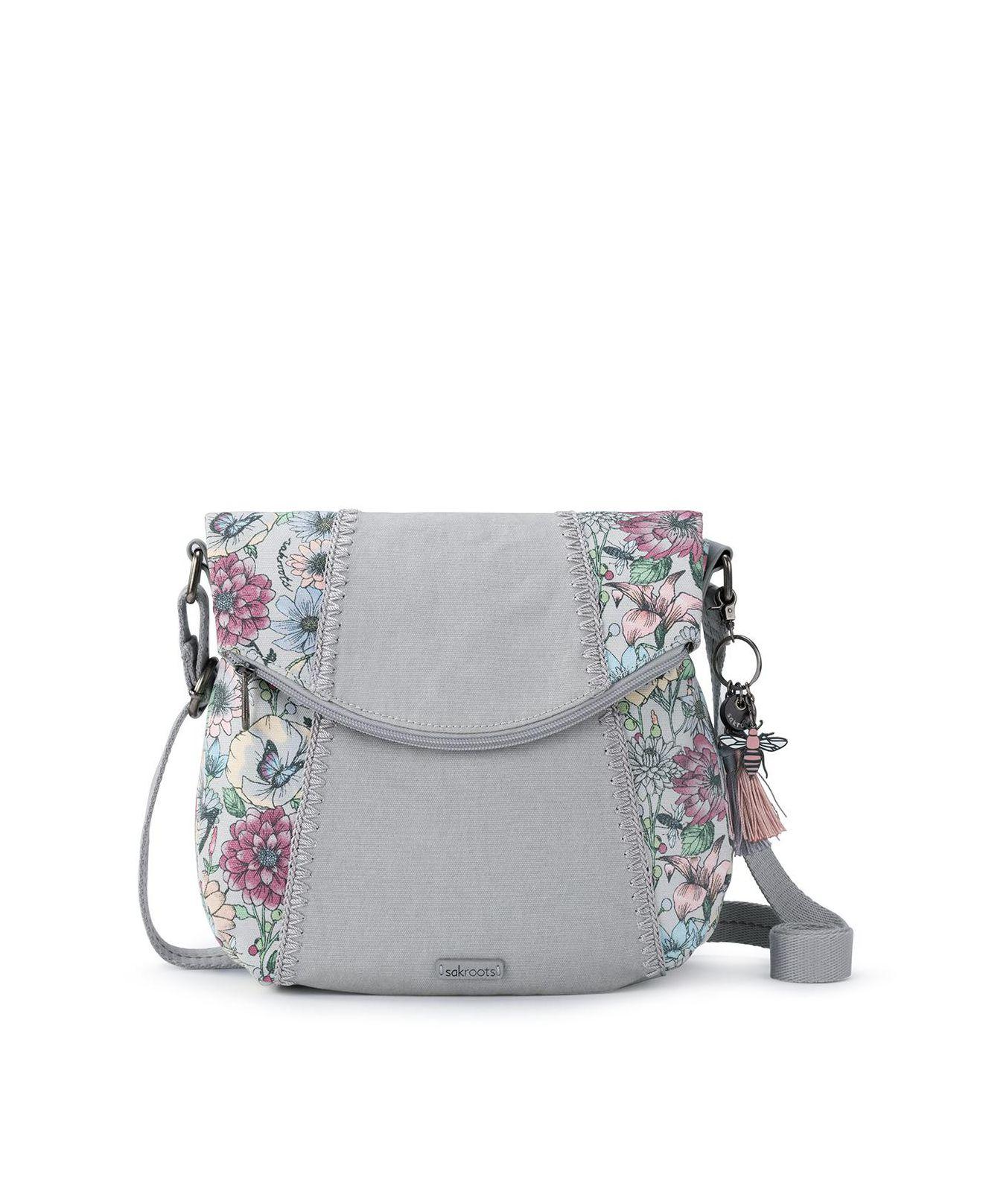 Sakroots Foldover Crossbody Bag in Gray Lyst