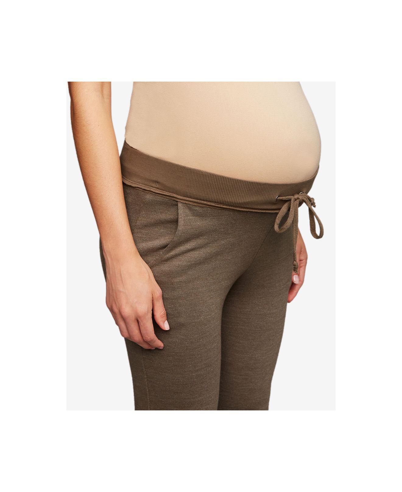 Splendid Synthetic Maternity Under-belly Jogger Pants - Lyst