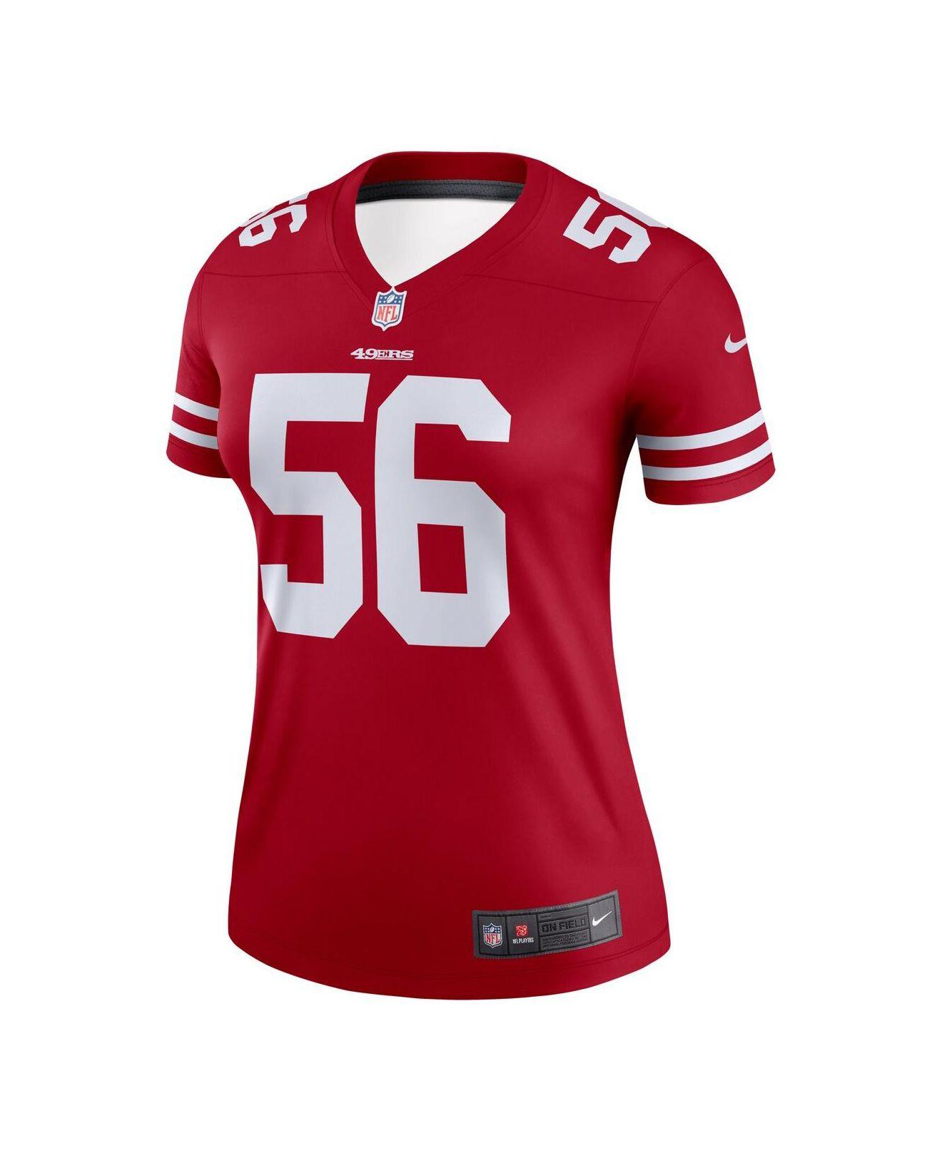 nike womens 49ers jersey