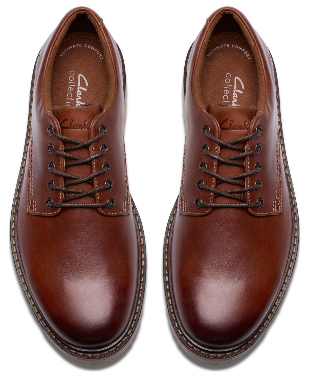 Clark\'s Men\'s Leather Derby Dress Shoes Brown Size 9M Ultimate Comfort (READ) Clarks Collection Men main image 2