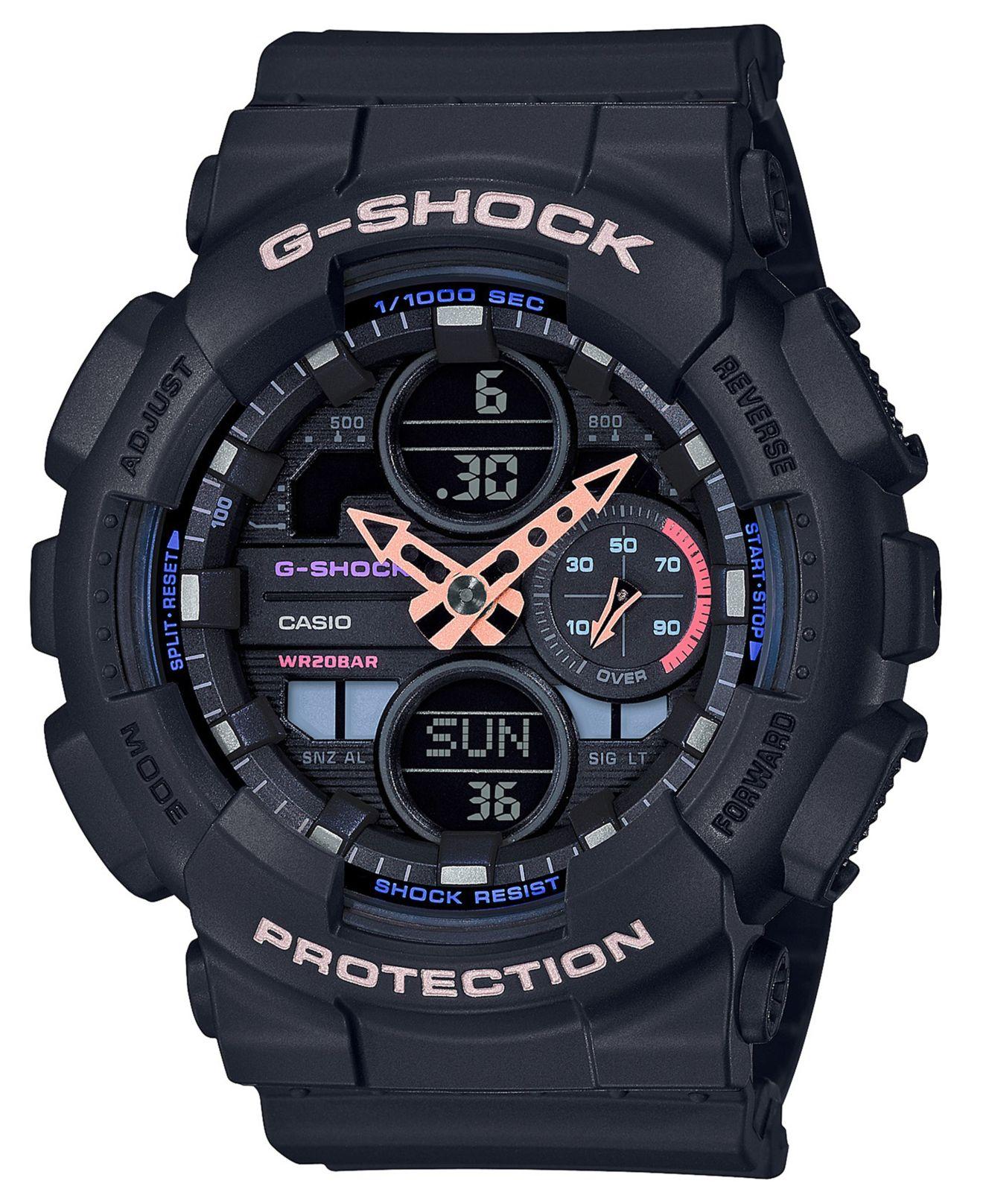 G-Shock Analog-digital Black Resin Strap Watch 45.9mm for Men - Lyst