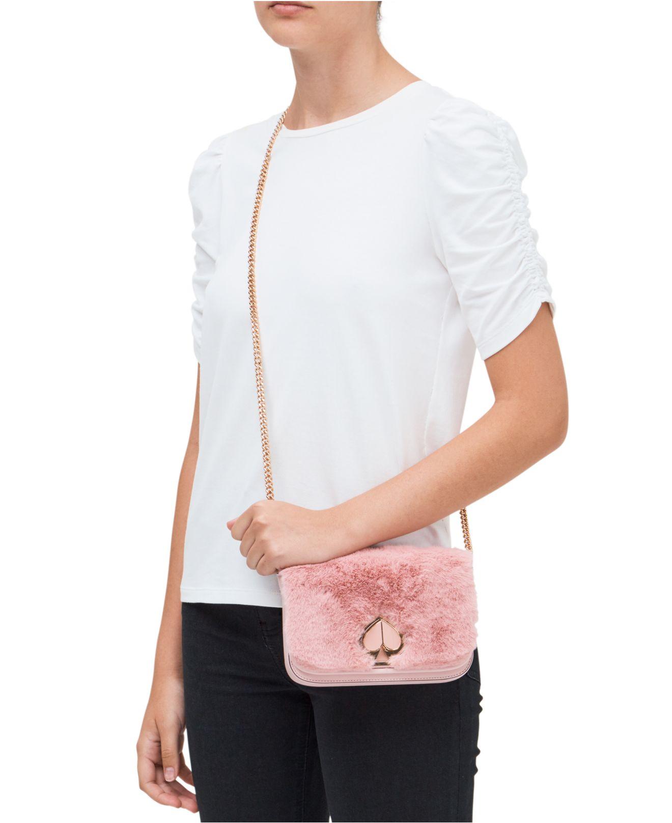 Kate Spade New York Nicola Small Twistlock Bag in Hibiscus Tea — UFO No More