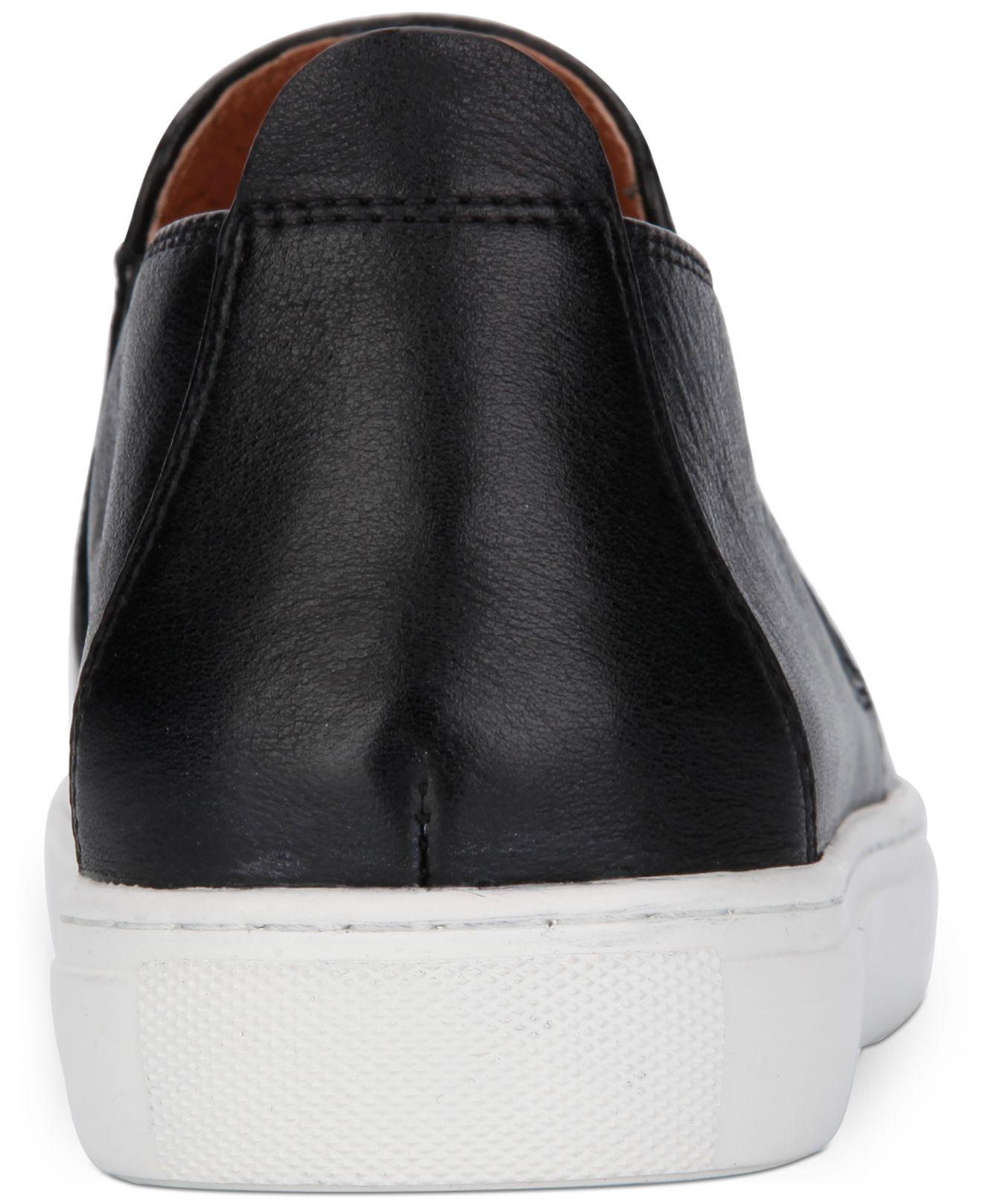 Gentle Souls Leather Lowe Slip-on Sneakers in Black Leather (Black) - Lyst