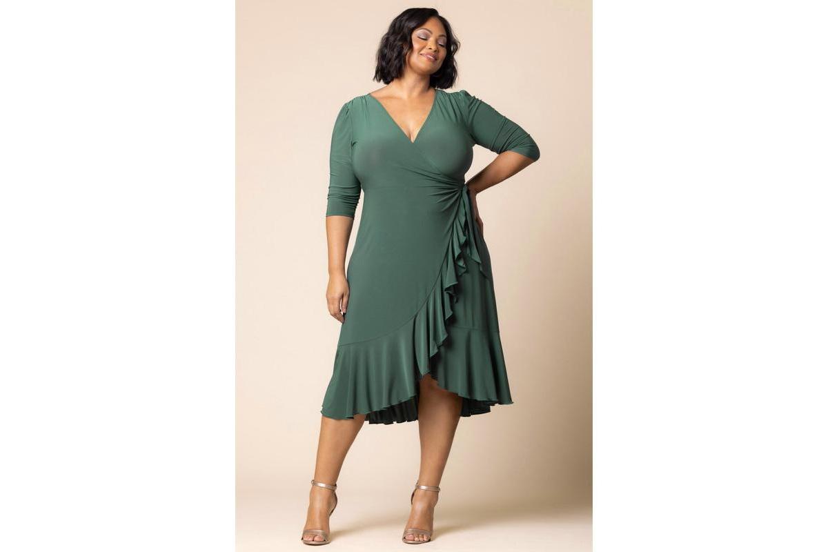 Kiyonna wrap dress best sale