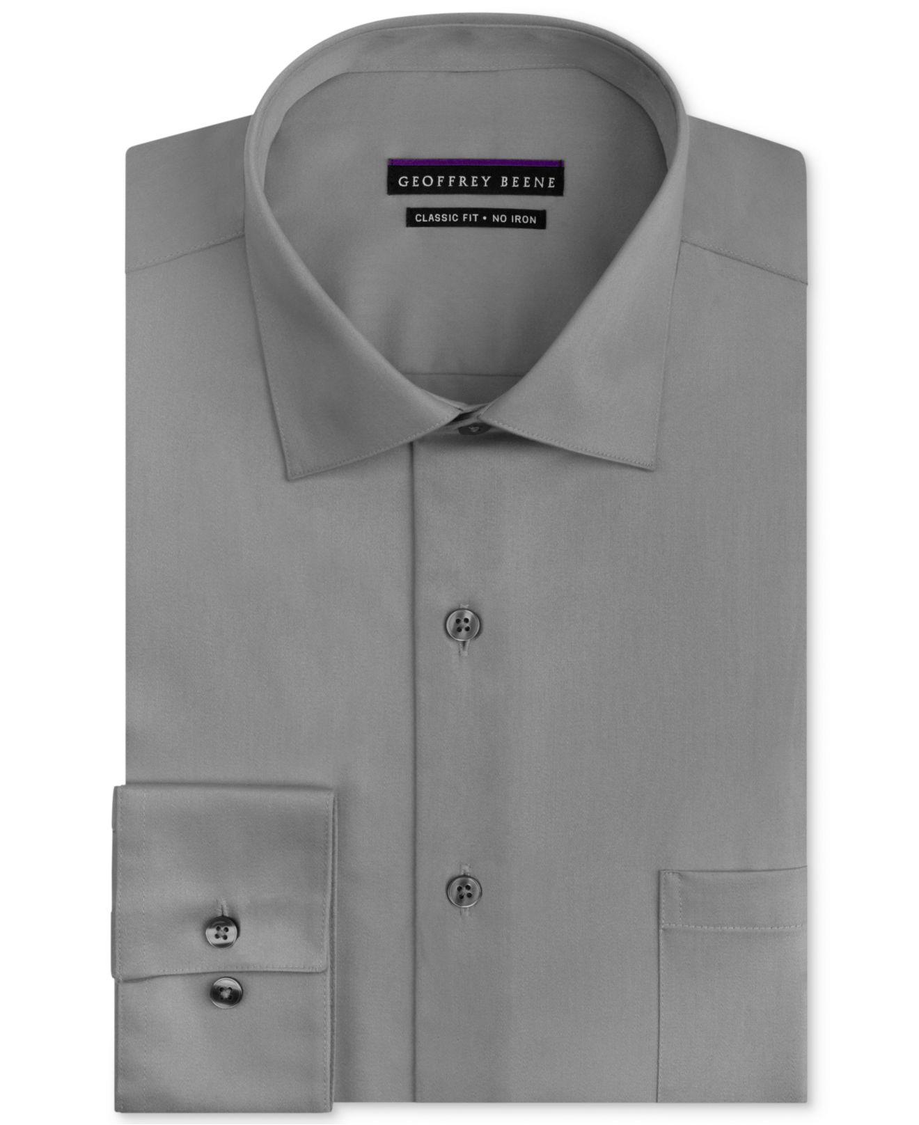 Geoffrey Beene Big and Tall Classic-Fit Wrinkle-Free Sateen Solid ... Geoffrey Beene Big and Tall Classic-Fit Wrinkle-Free Sateen Solid ...