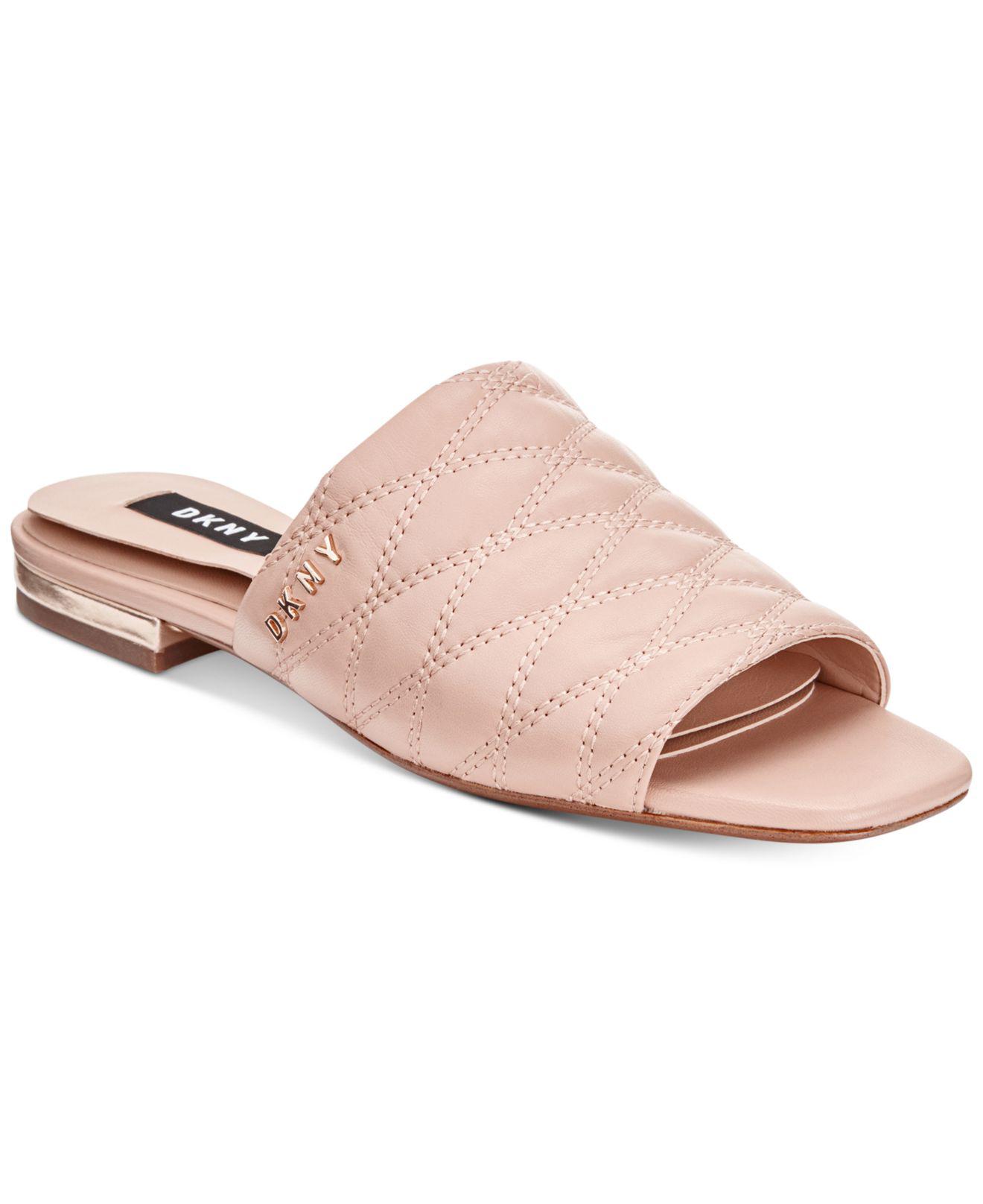 dkny slides pink