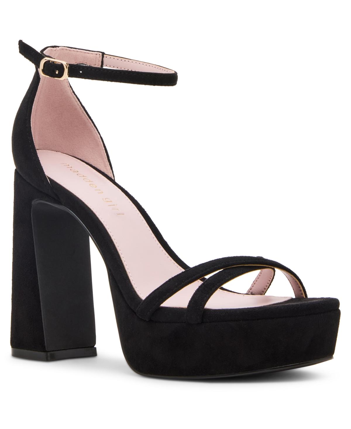 Madden Girl Women's Charro Heeled Sandal - 5 Inch Block Heel, Adjustable Strap - View #8