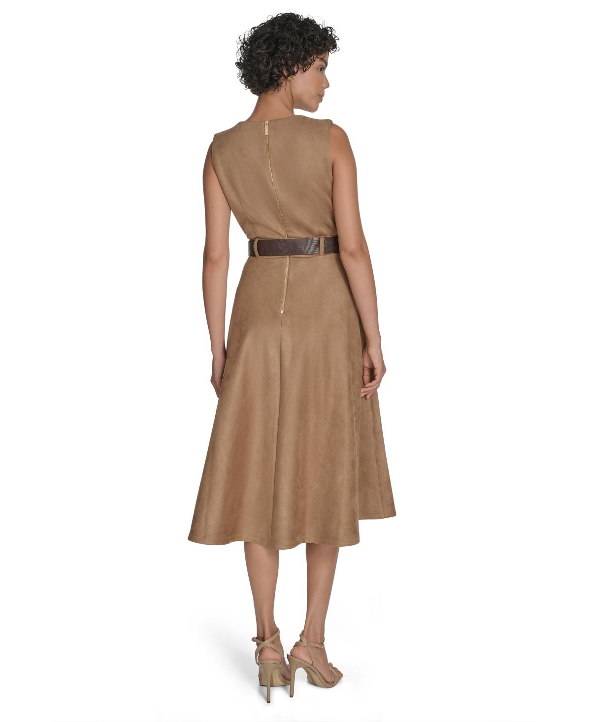 Designer Calvin Klein Belted Midi Dresses for Women Up to 75