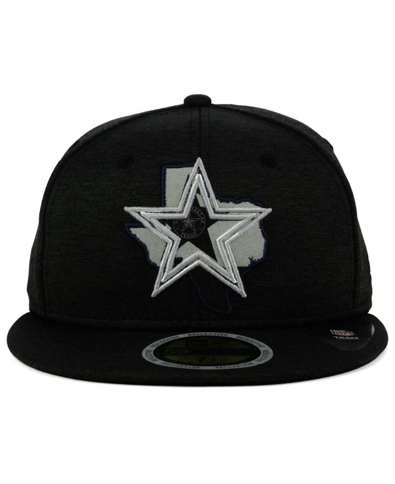 KTZ Dallas Cowboys State Flag Reflective 59fifty Fitted Cap in Black for Men Lyst