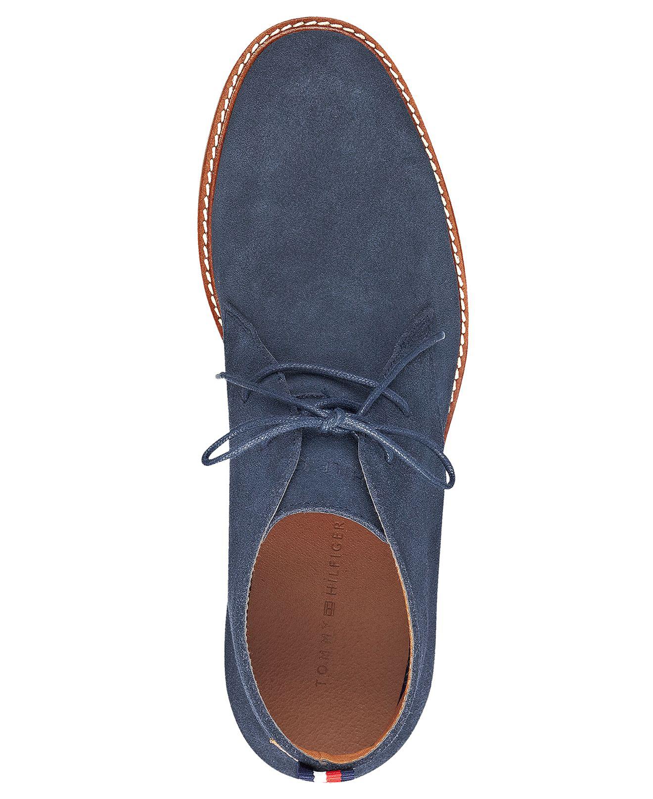 Tommy Hilfiger Suede Men's Gervis Chukka Boots in Dark Blue (Blue) for Men  | Lyst