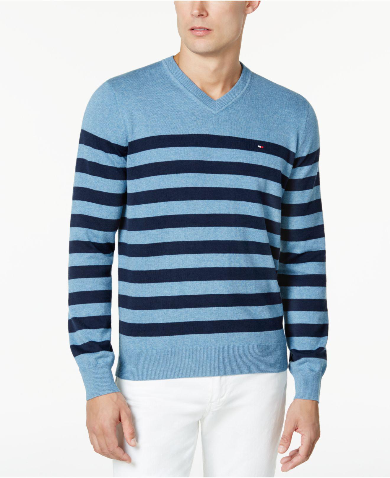 blue tommy sweater