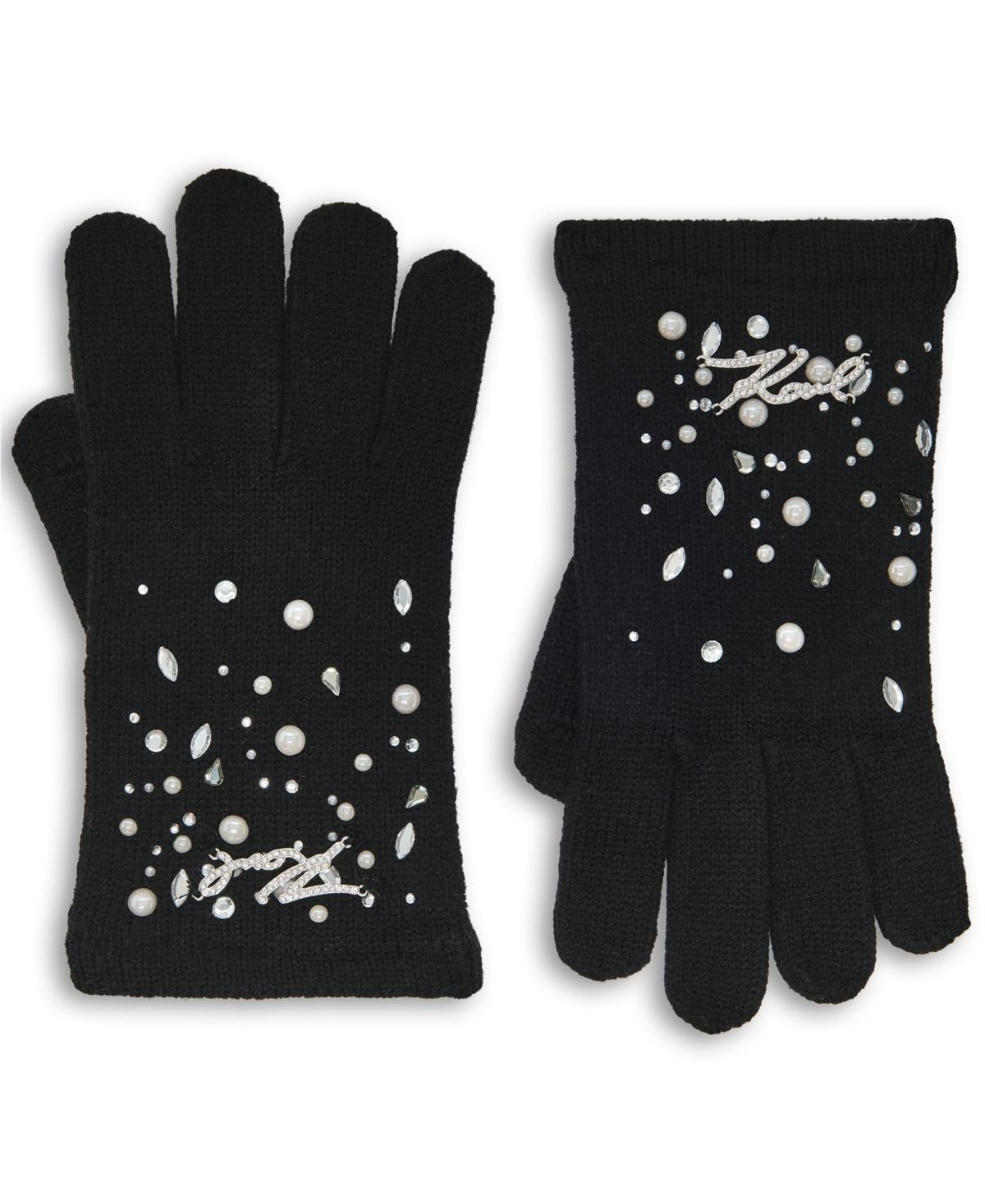 KARL LAGERFELD Gloves for Women | Online Sale up to 40% off | Lyst
