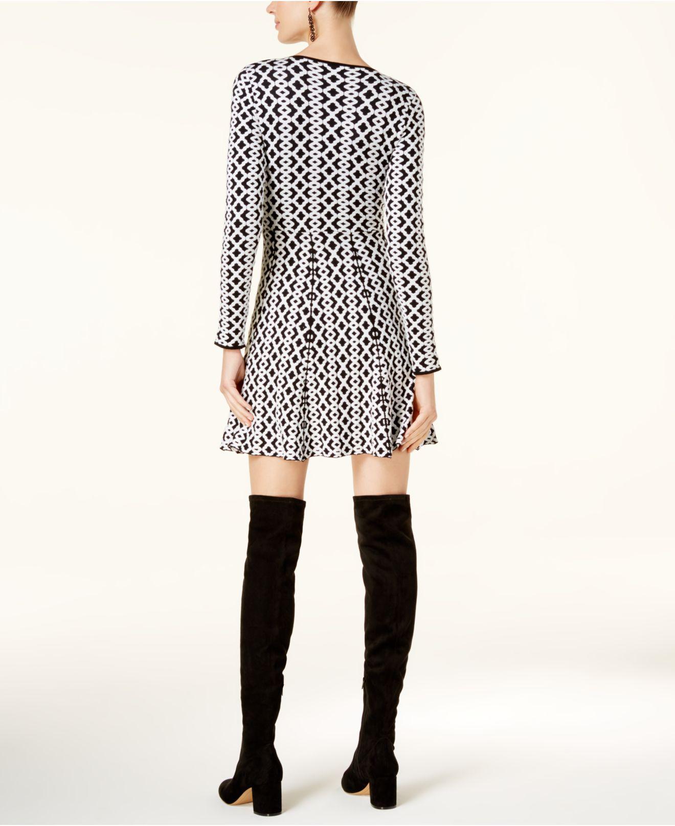 zip up sweater dress