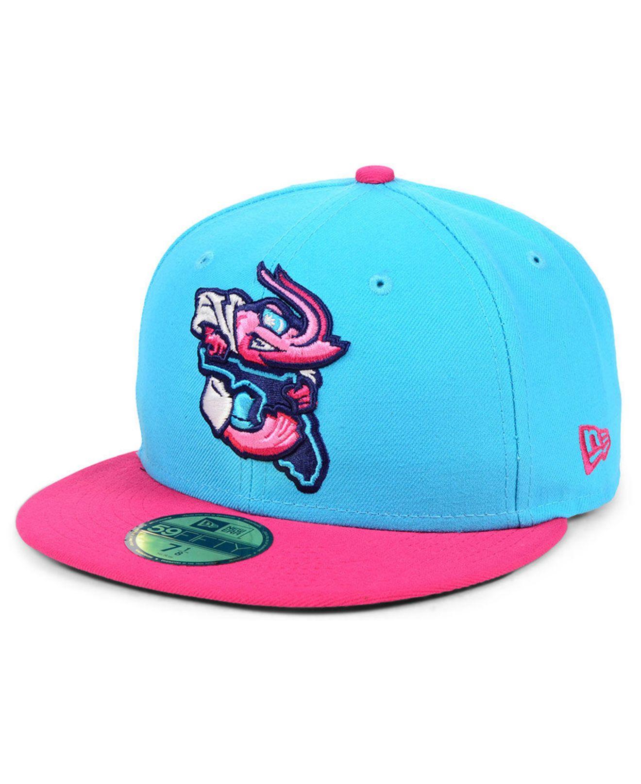 Minor league fitted hats sales