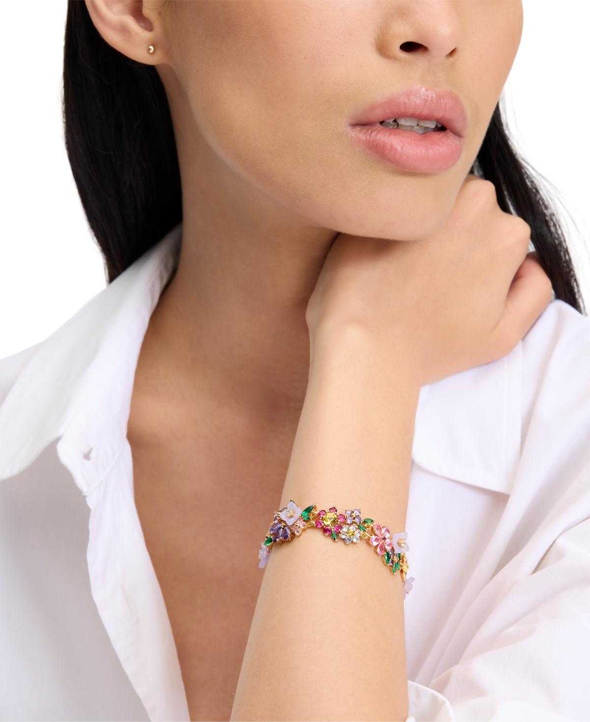Kate Spade Gold-tone Stone & Cubic Zirconia Bursting Blooms