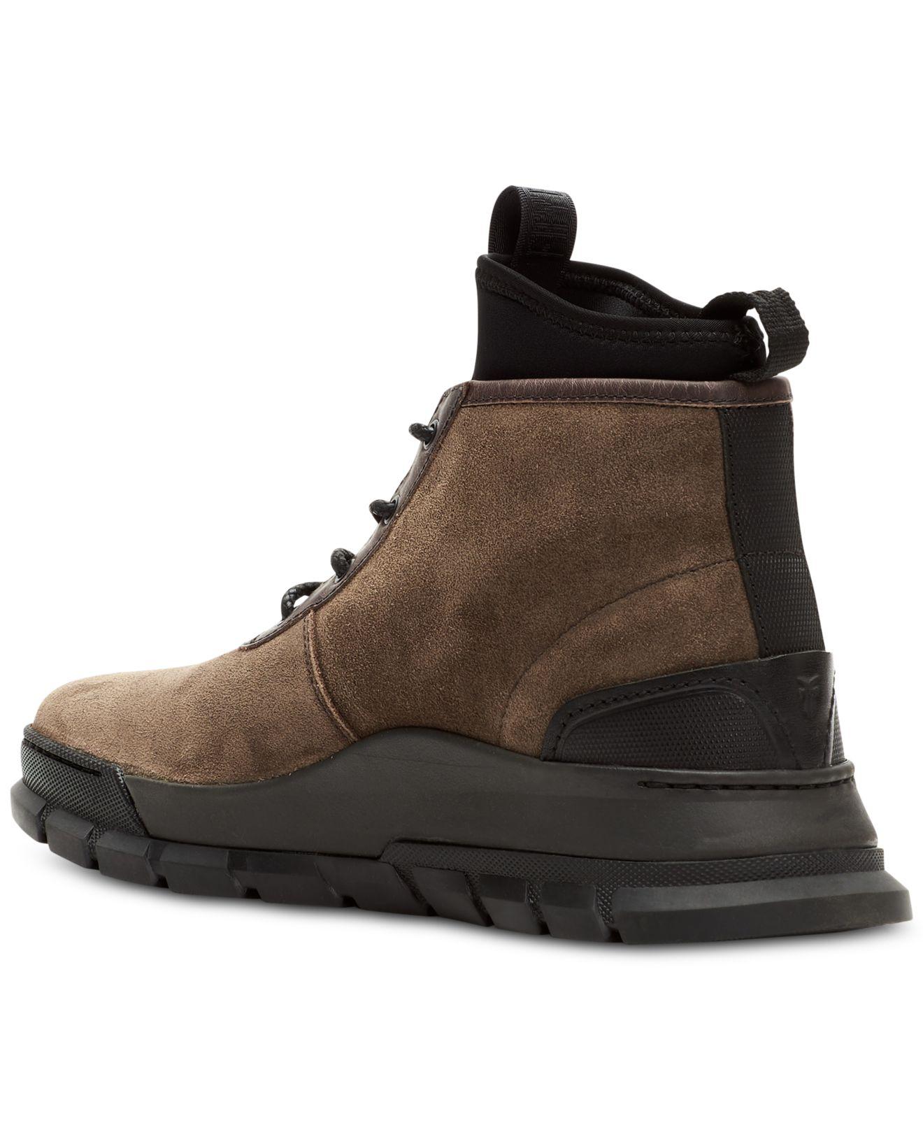 Frye Explorer Leather Boot in Gray 