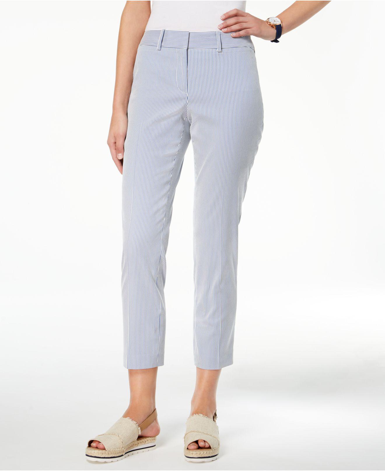tommy hilfiger striped pants