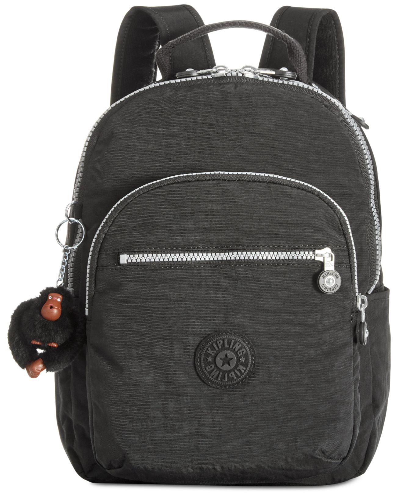 Kipling Synthetic Seoul Go Small Backpack in Black for Men - Lyst