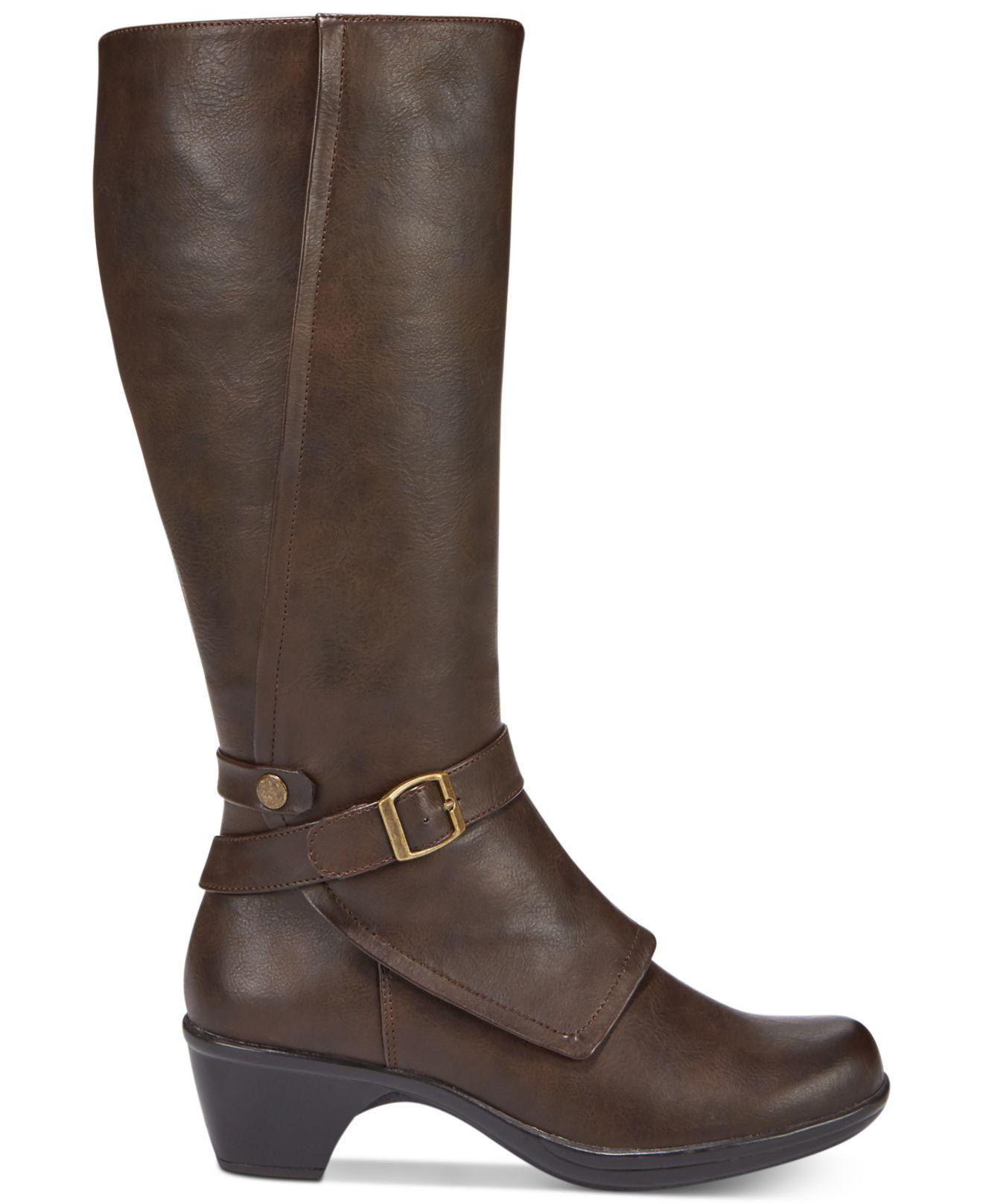 Easy Street Jan Riding Boots in Brown - Lyst