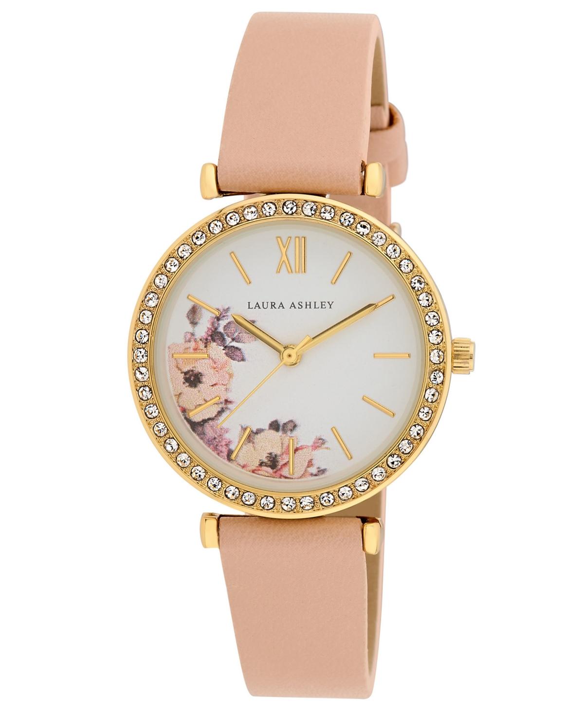 Laura Ashley Quartz Owain Faux Leather Watch 32mm in Natural Lyst