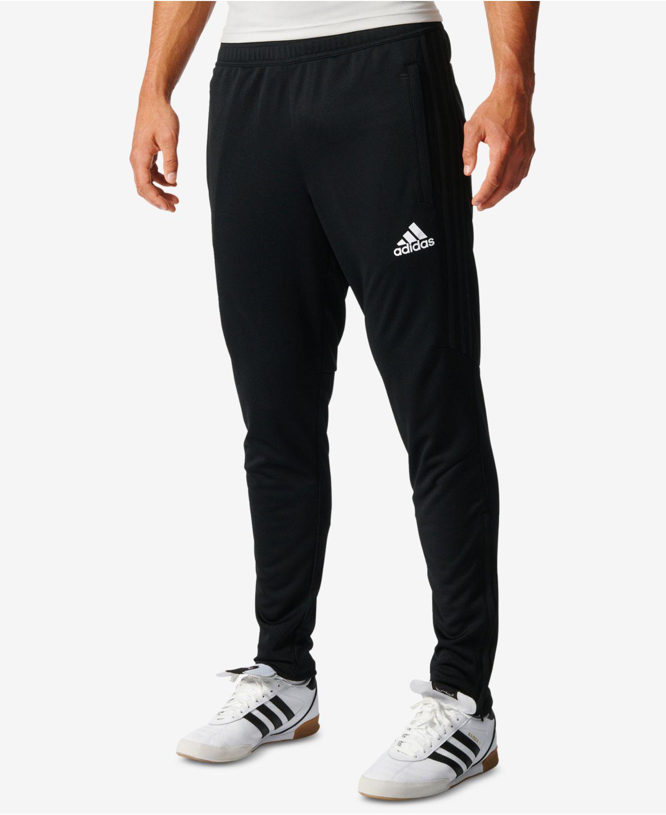 Adidas Climacool Pants Ankle Zip Drawstring Black White Soccer Boy's Small  S | eBay