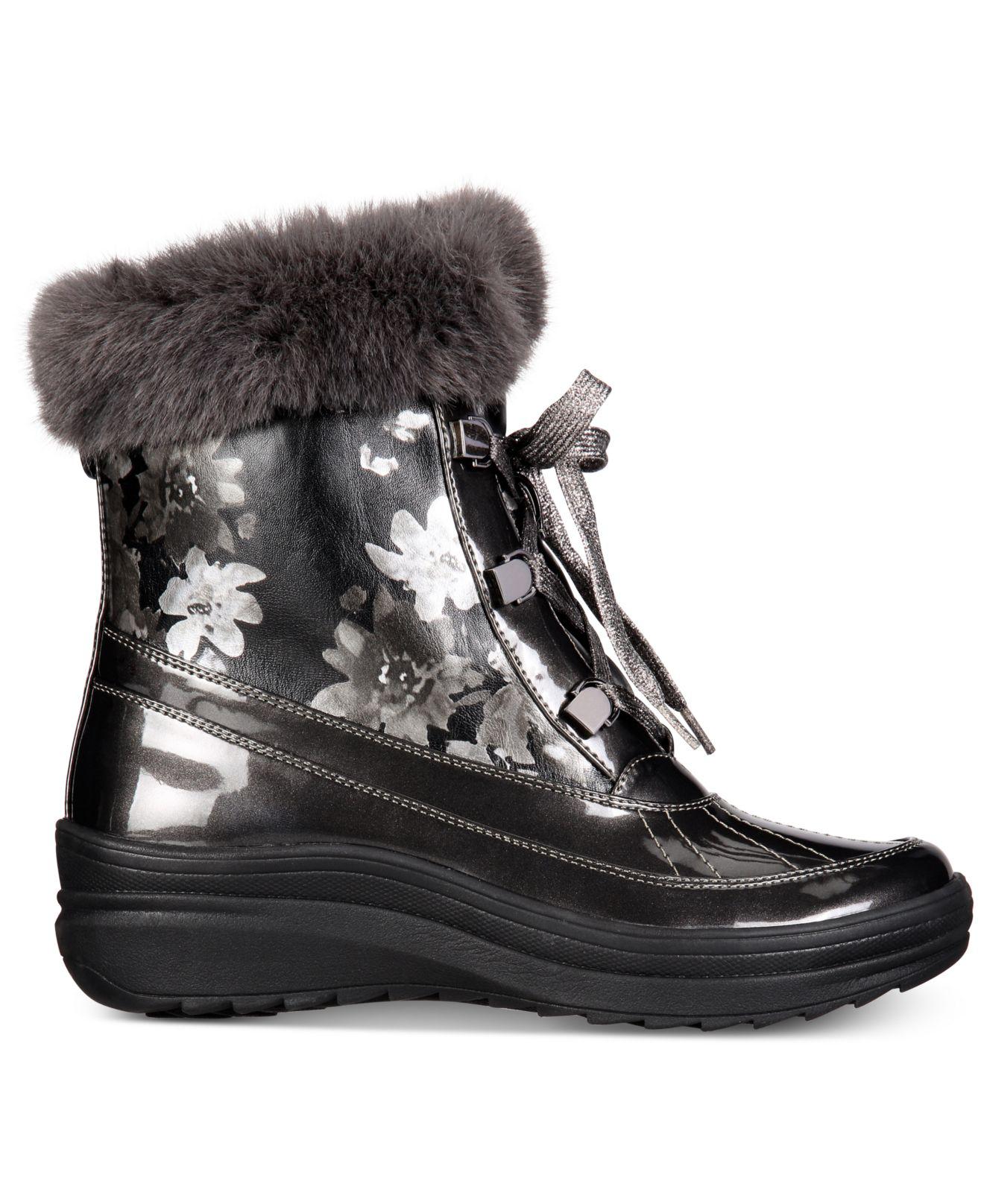 anne klein duck boots