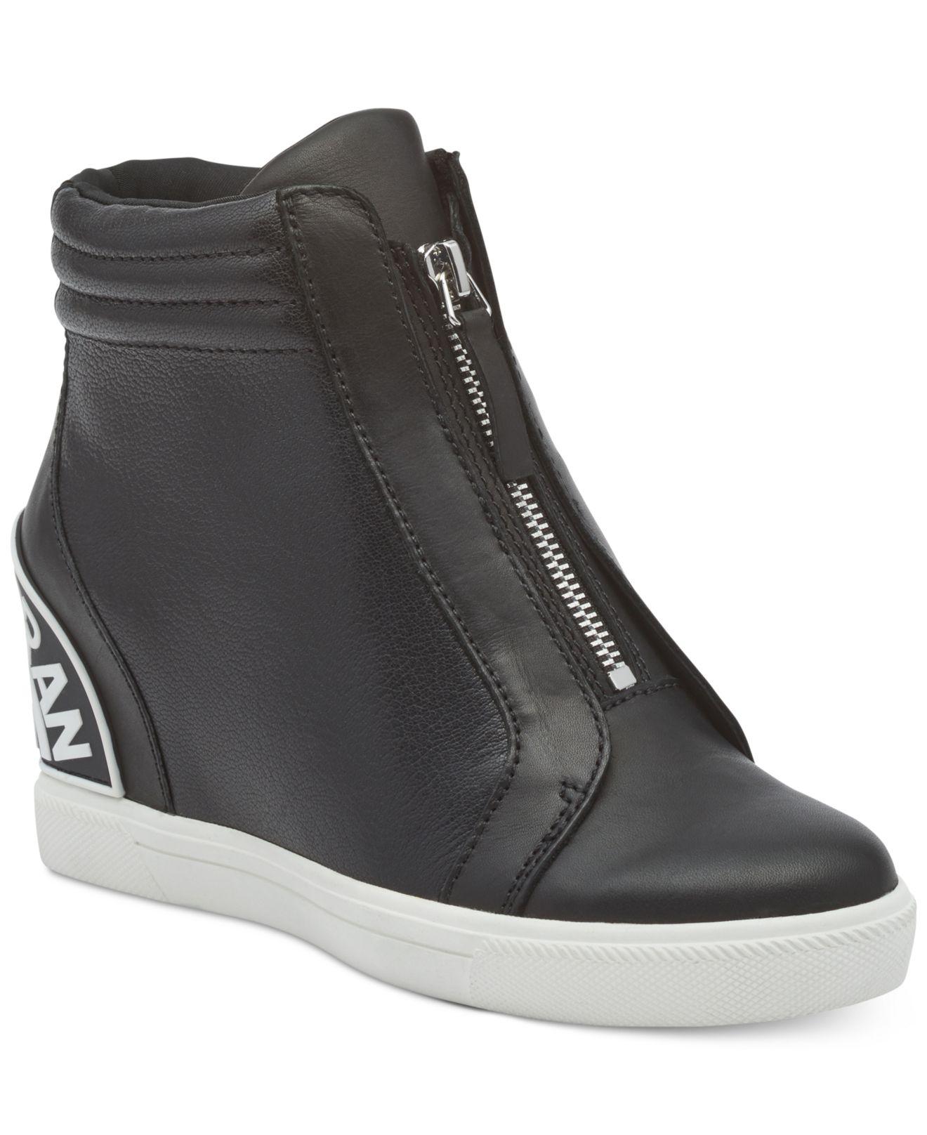 slip on wedge sneakers
