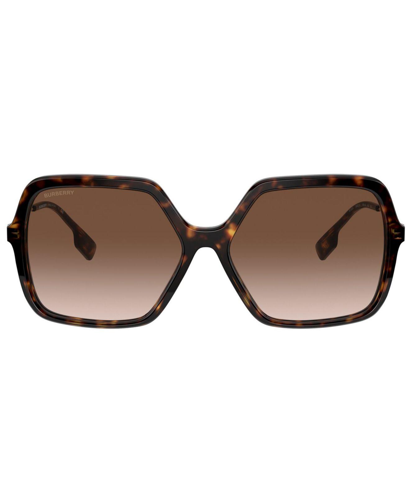 Burberry Synthetic Isabella Sunglasses, Be4324 59 in Brown - Lyst