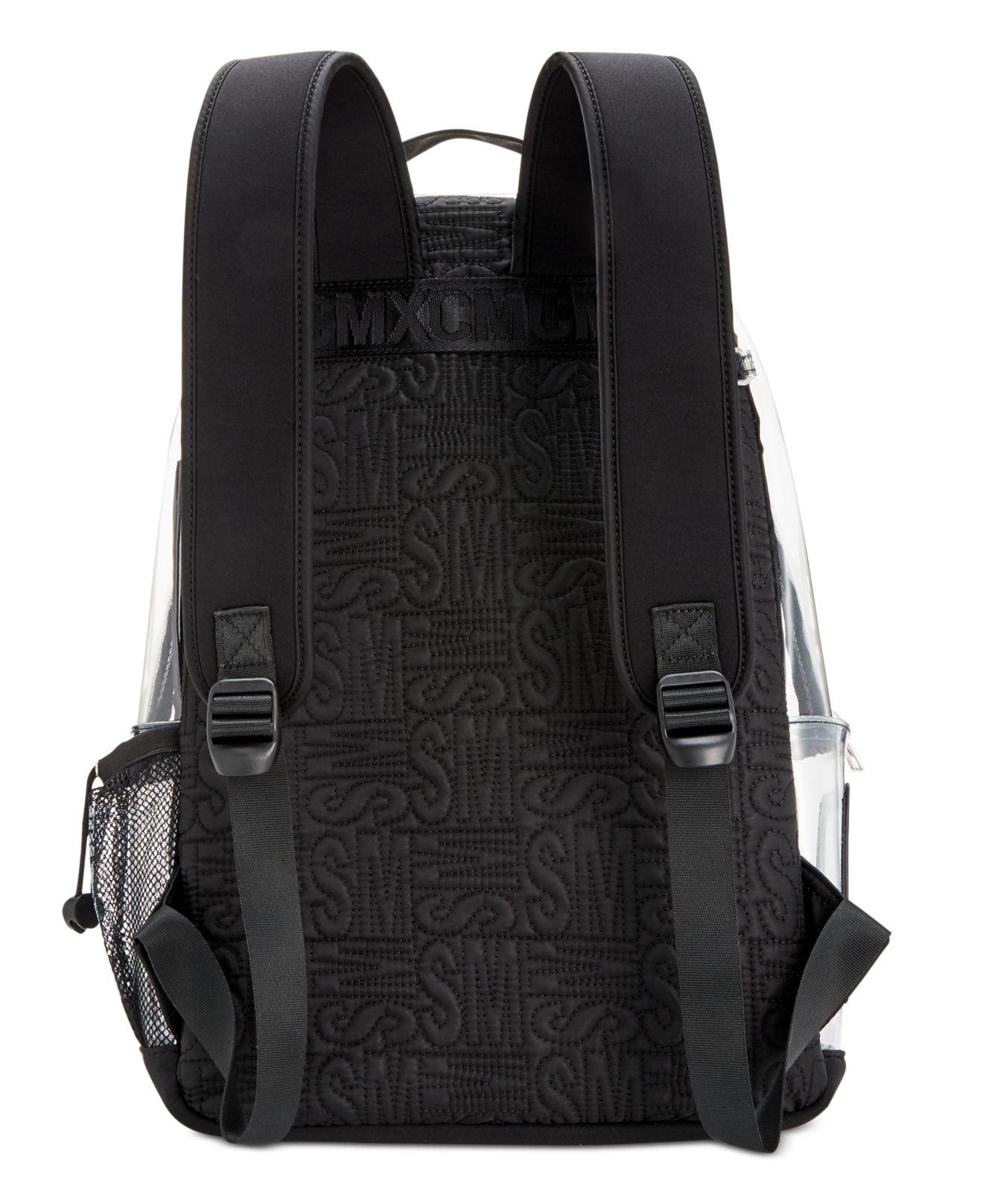 steve madden clear backpack
