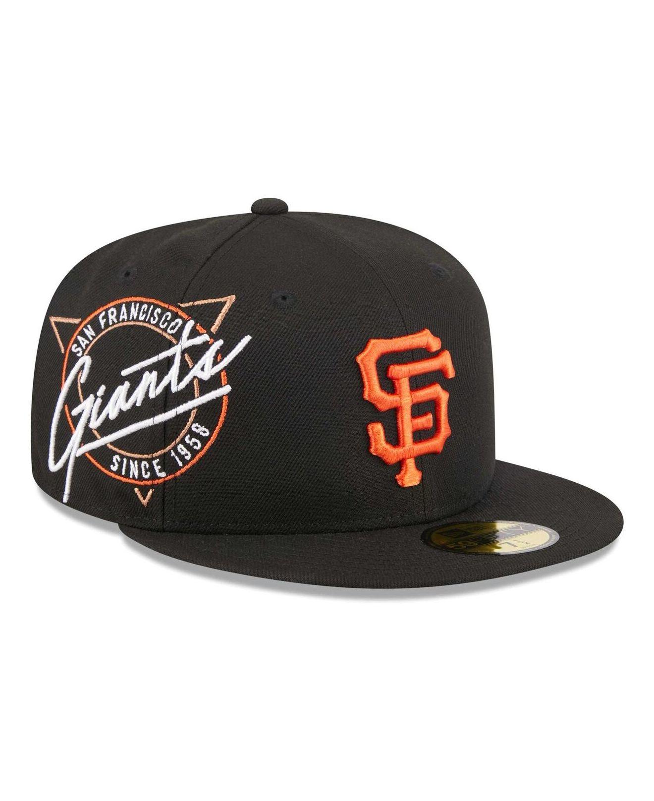 Lids San Francisco Giants New Era World Class Back Patch 59FIFTY Fitted Hat  - Gray/Black