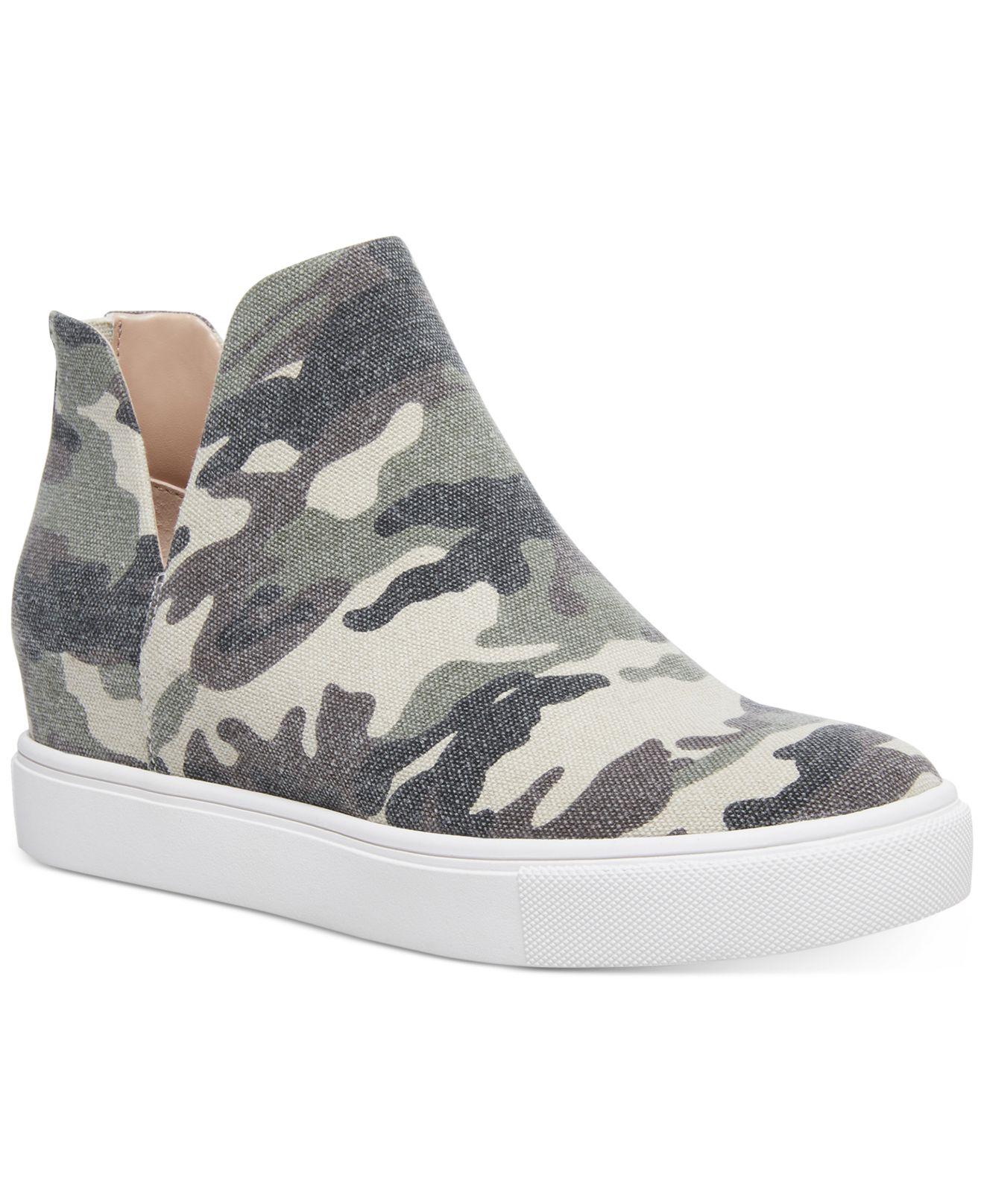 steve madden leii wedge sneaker
