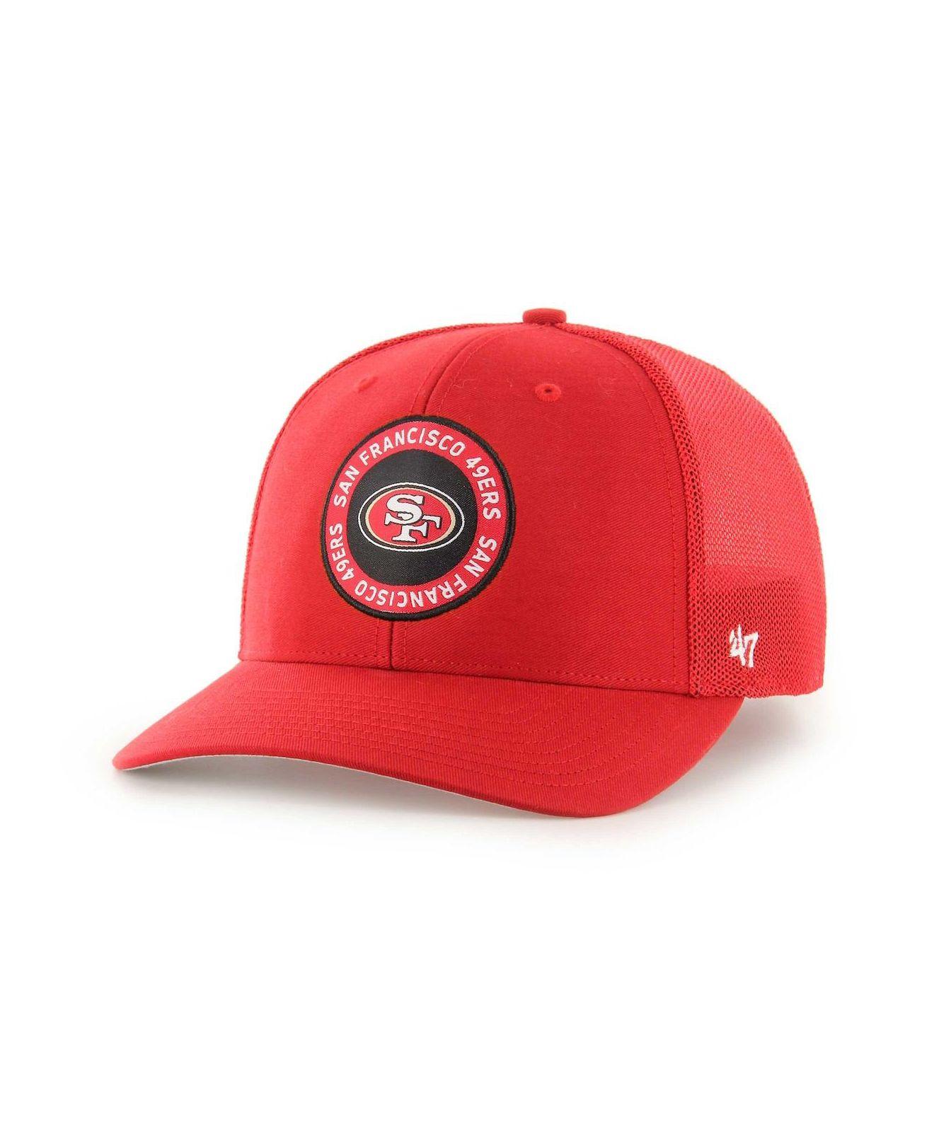 47 Brand San Francisco 49ers MVP Adjustable Hat - Red – Hat Club