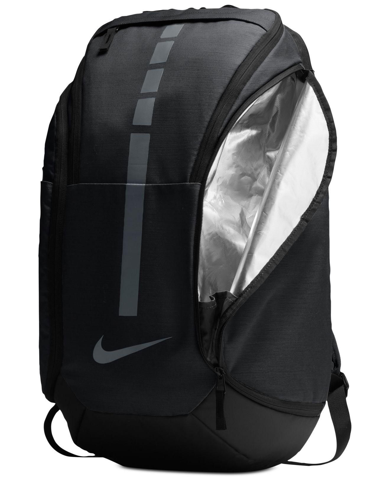 gray nike elite backpack