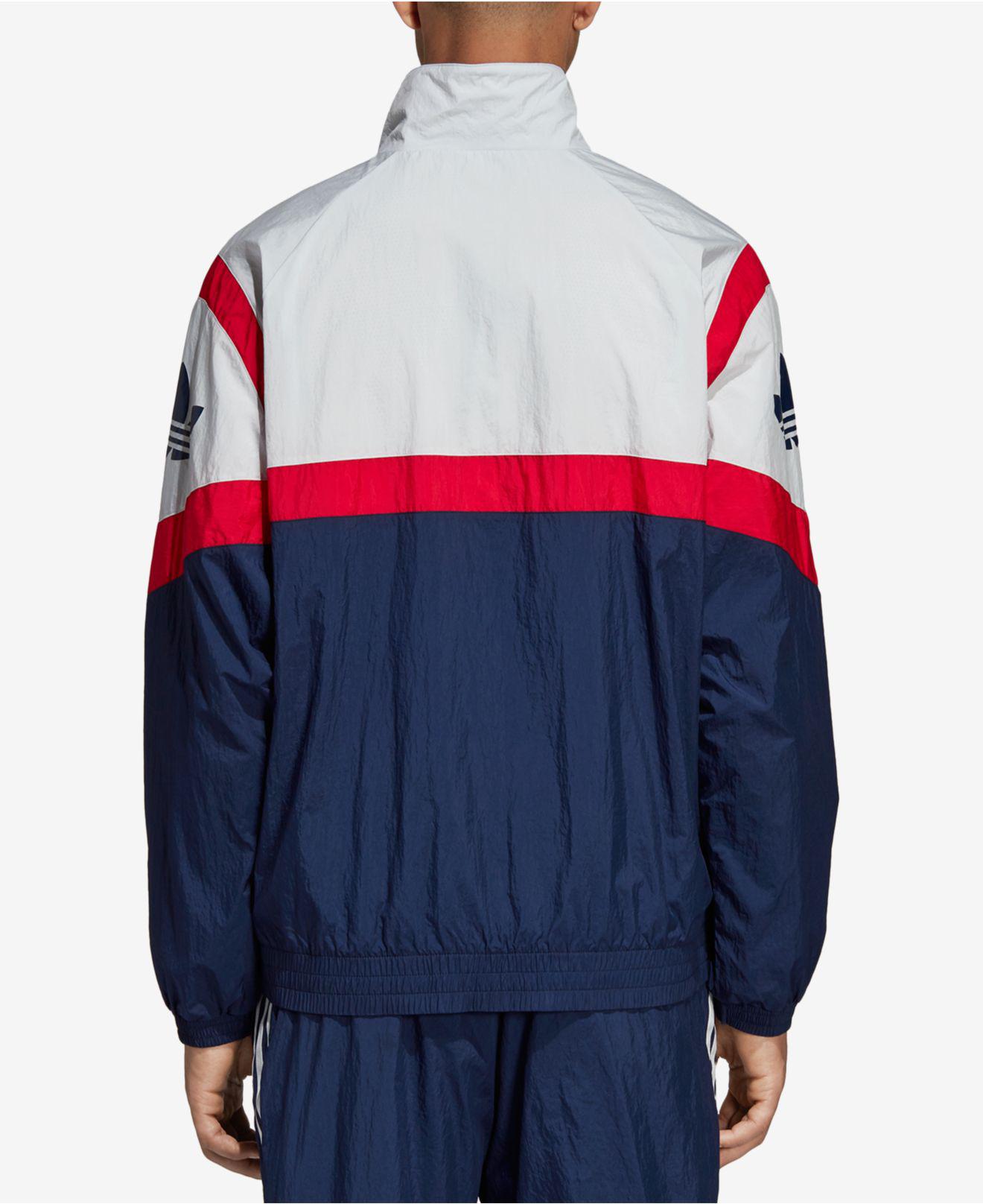 men's originals sportive colorblocked track jacket