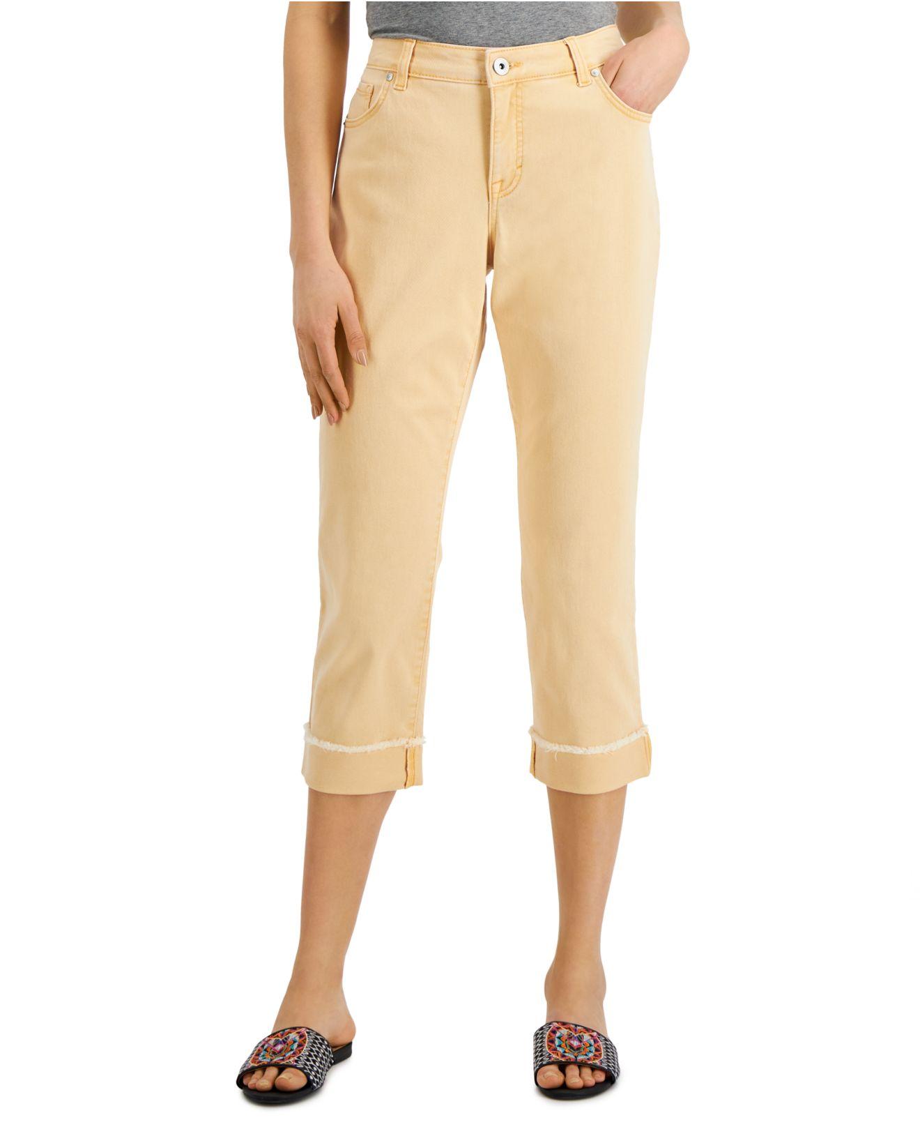 Style \u0026 Co. Denim Petite Curvy Rolled 