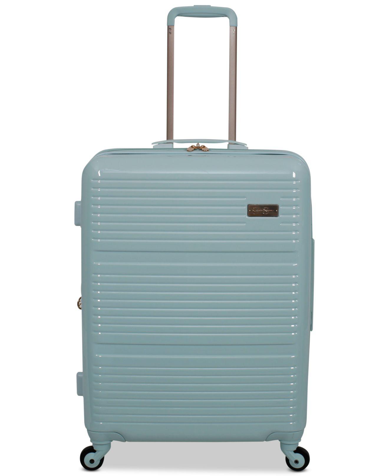 Jessica Simpson Timeless 24" Hardside Spinner Suitcase in Blue | Lyst