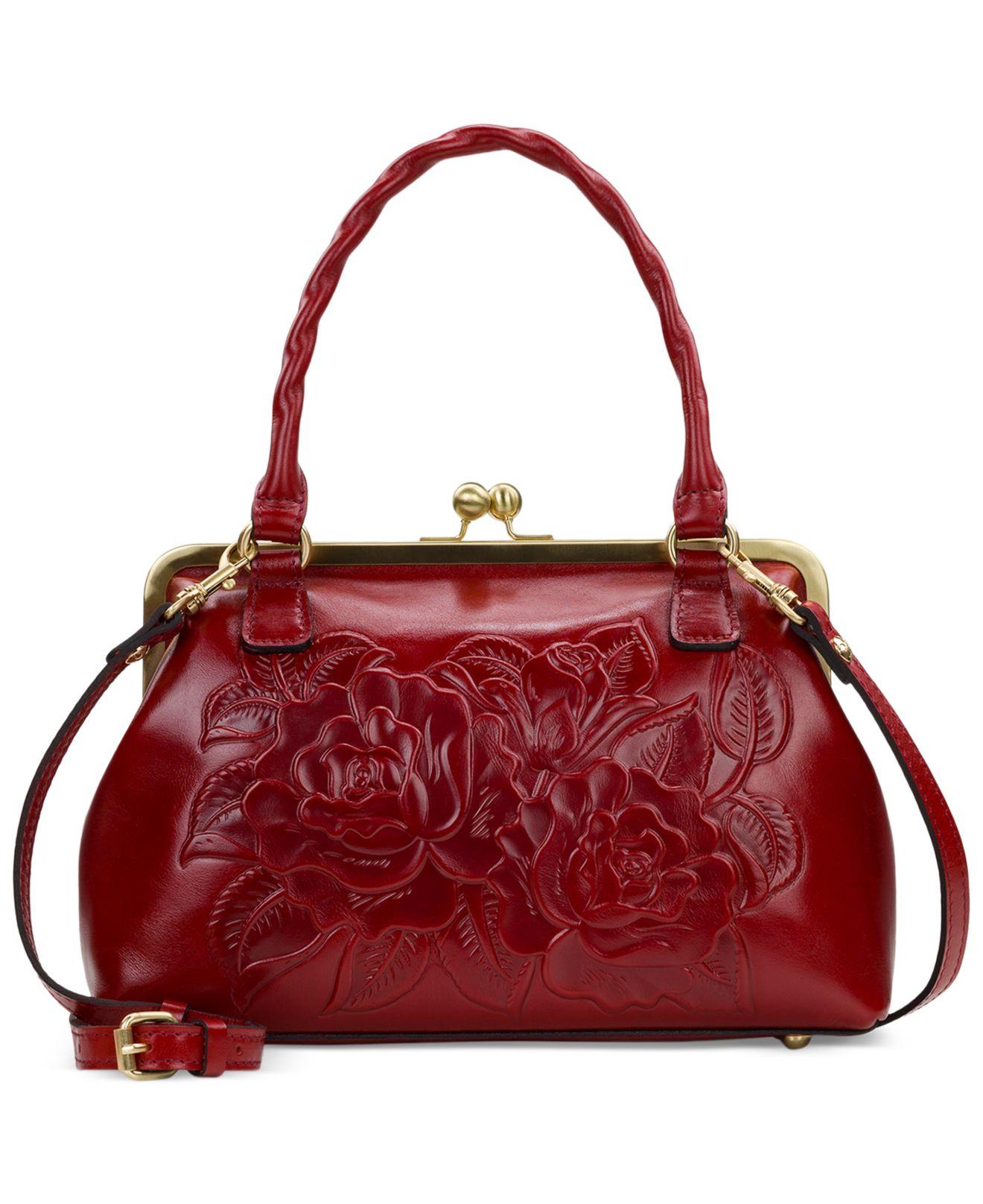 Patricia Nash Rora Frame Bag in Red | Lyst