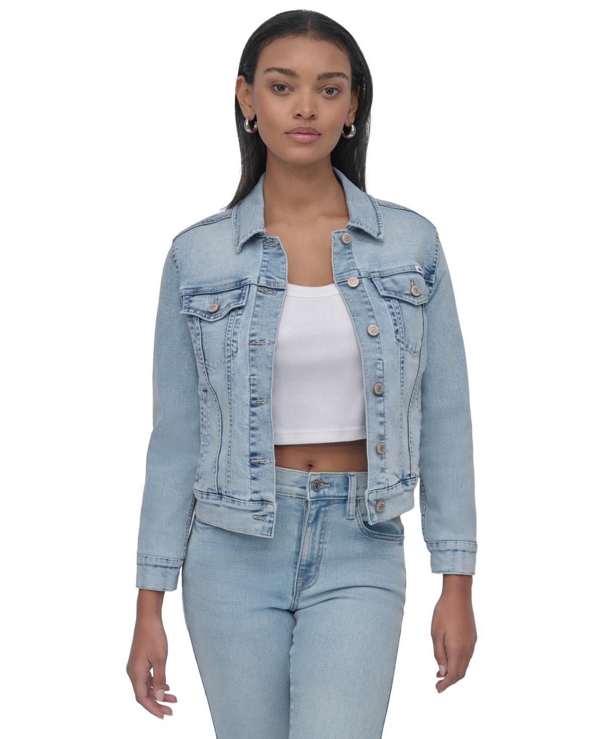 DKNY Jean and denim jackets for Women | Online Sale up to 70% off  