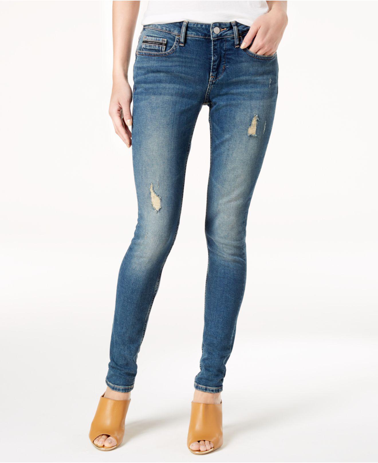 calvin klein curvy jeans