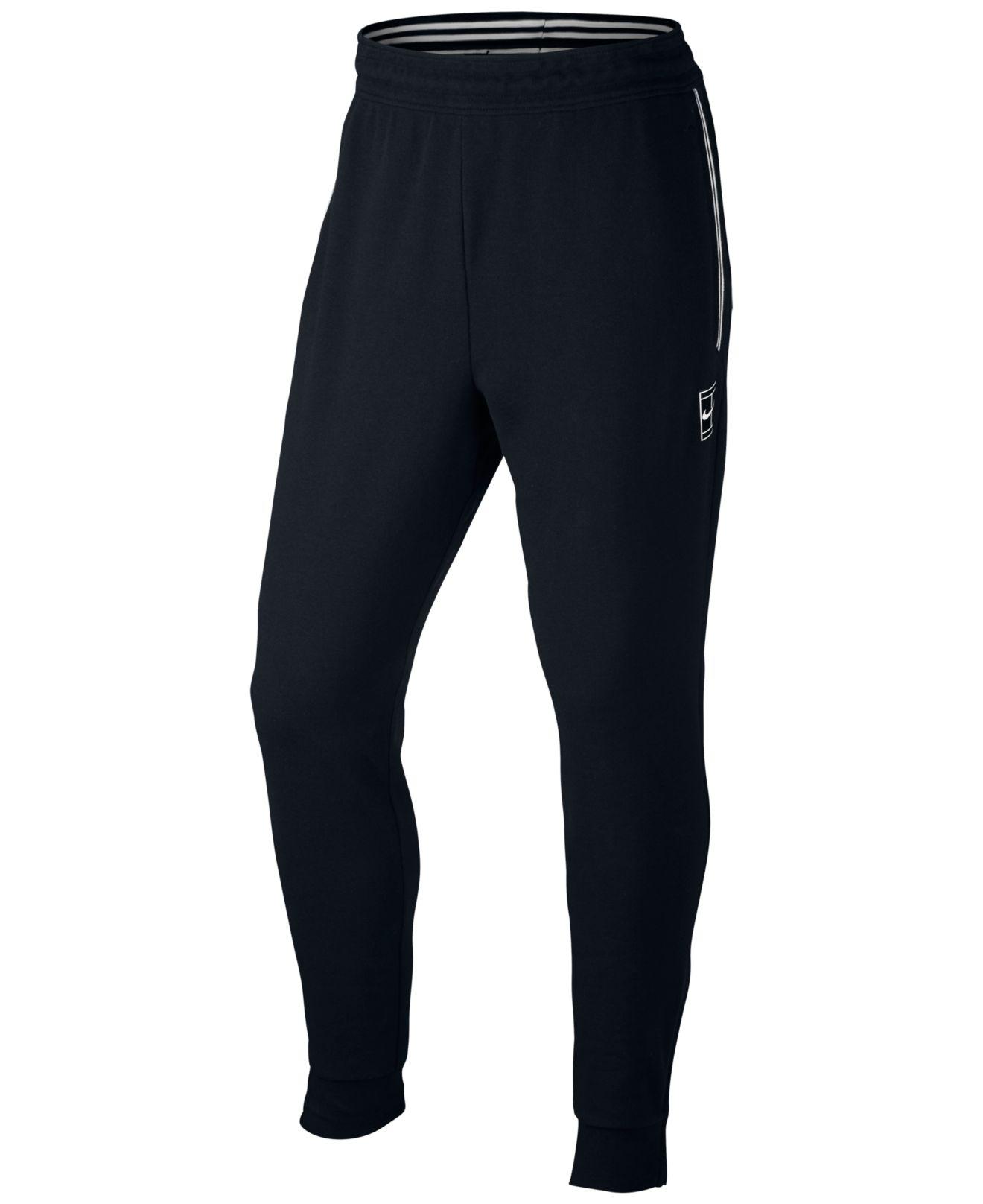 Nike Synthetic Men's Court Dri-fit Tennis Pants in Black for Men - Lyst