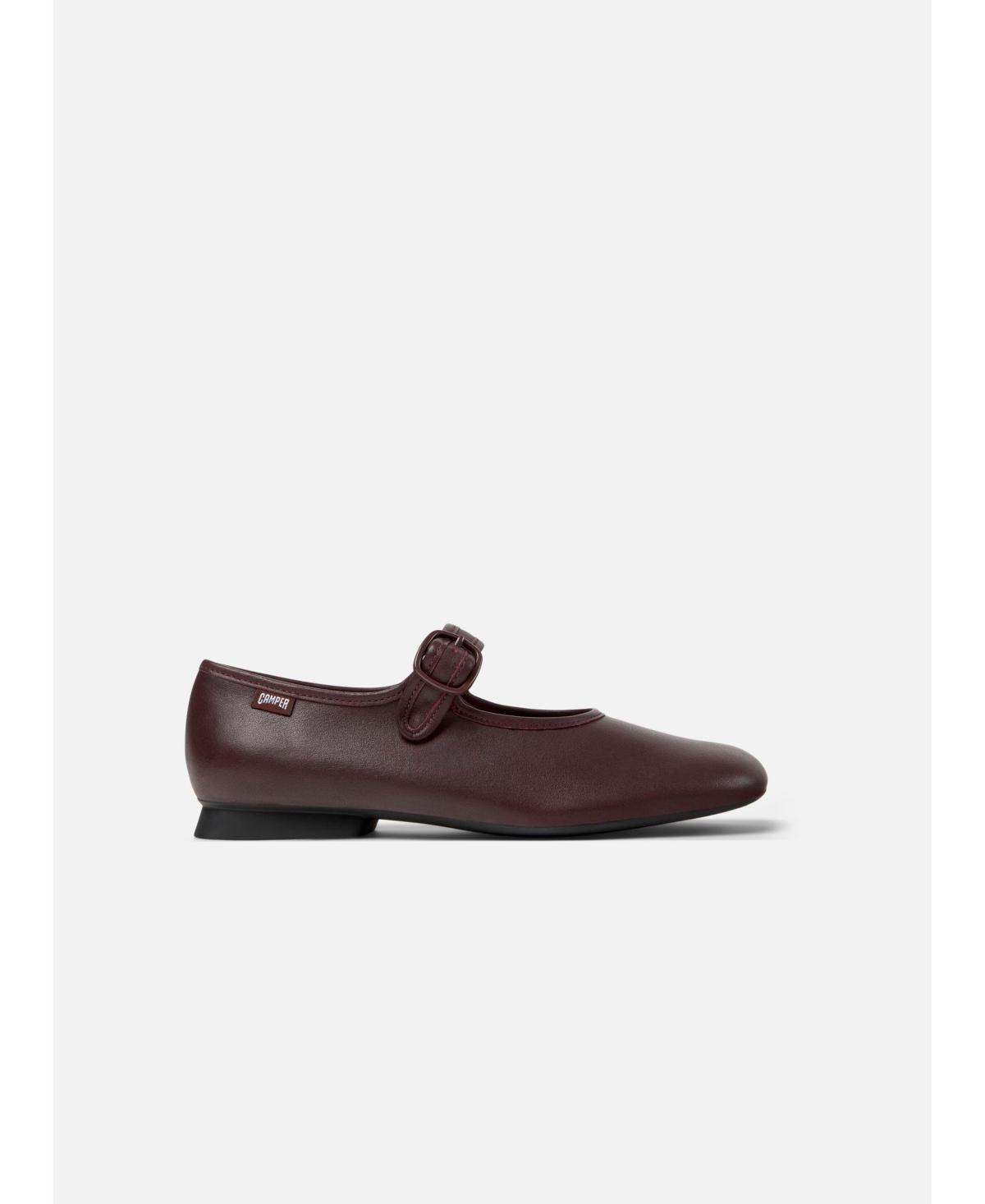 バレエ CAMPER leather ballet shoes Camper Right Leather Ballerina Shoes | Black | FARFETCH