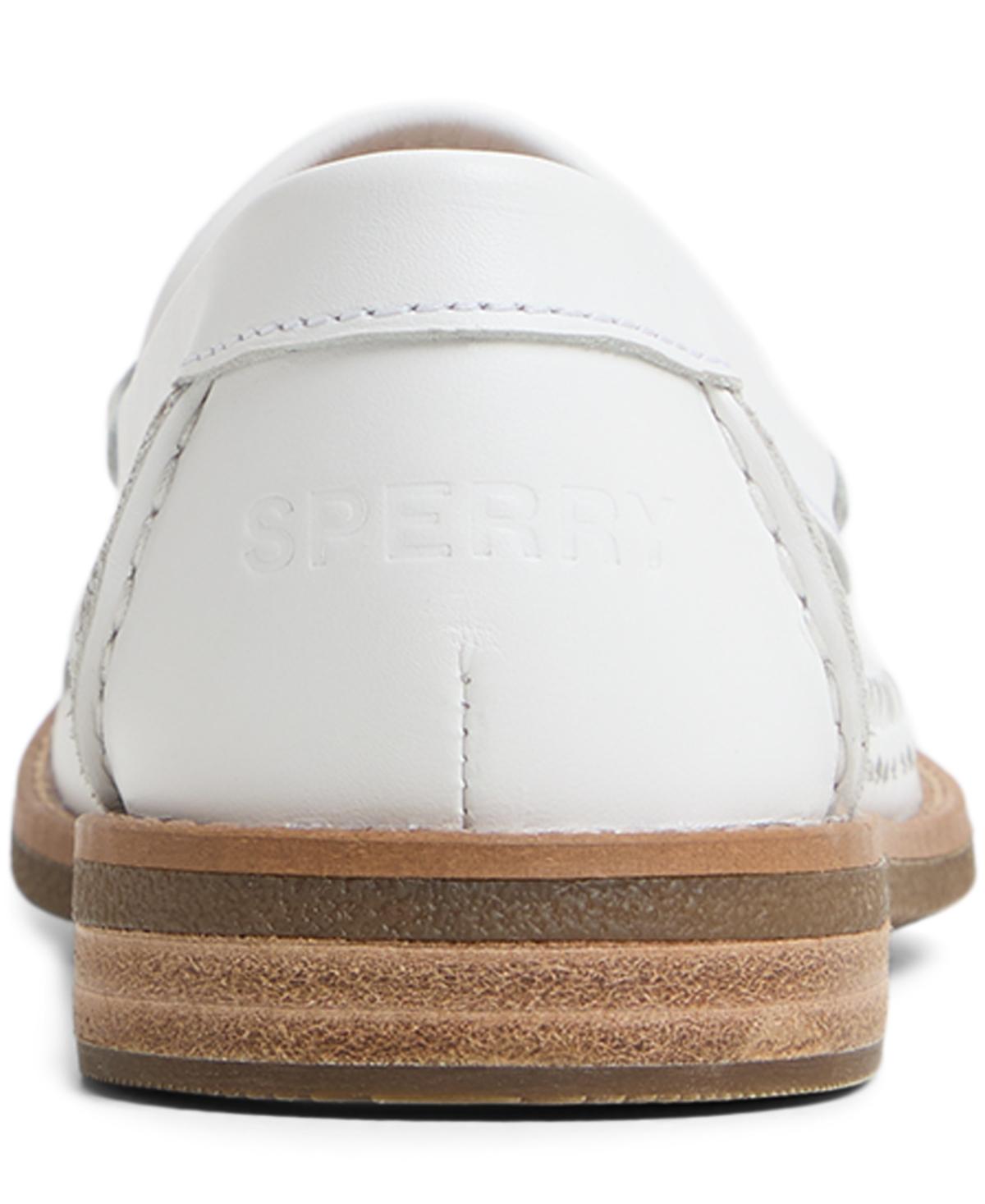 New Sperry Top Sider Distressed Off-White Woven Loafers Sz 8.5 Authentic Original™ Venetian Loafer Ivory | Sperry main image 2