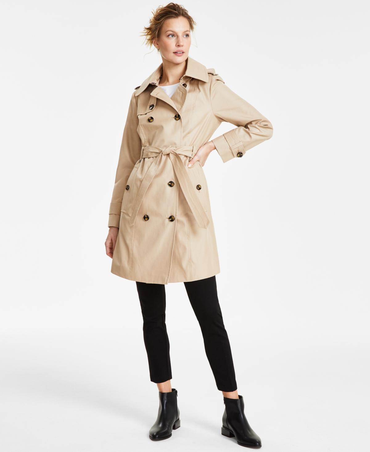 Double breasted trench coat london clearance fog